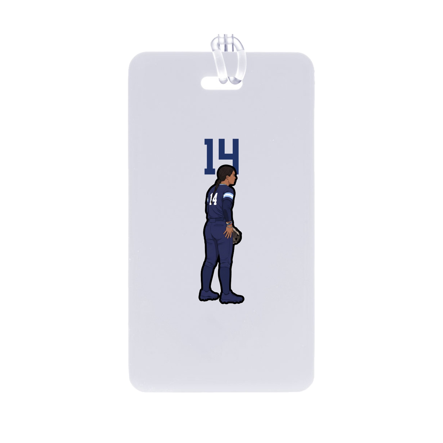 Bag Tag — Number Top in Classic