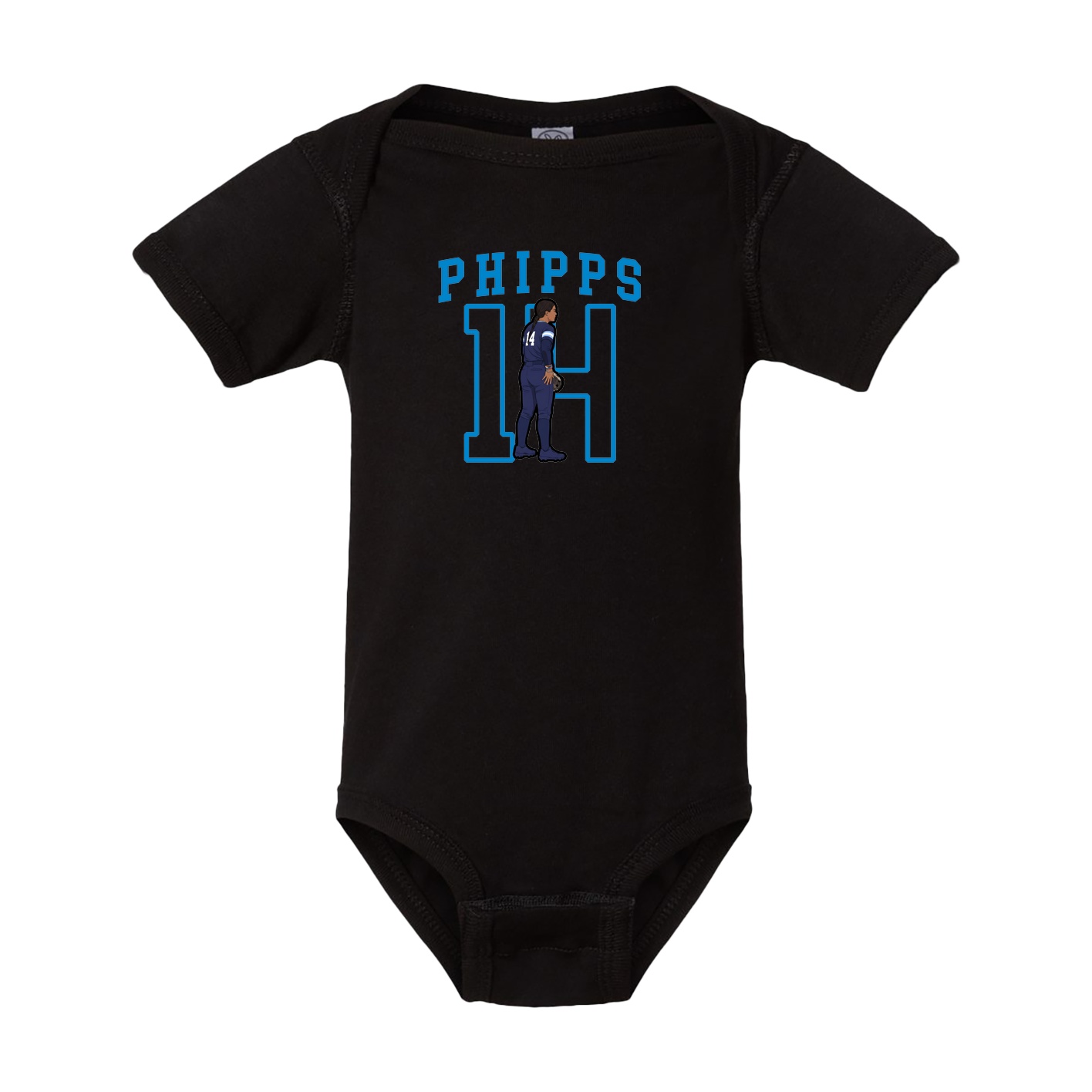 Baby Onesie — Shirsey in Black