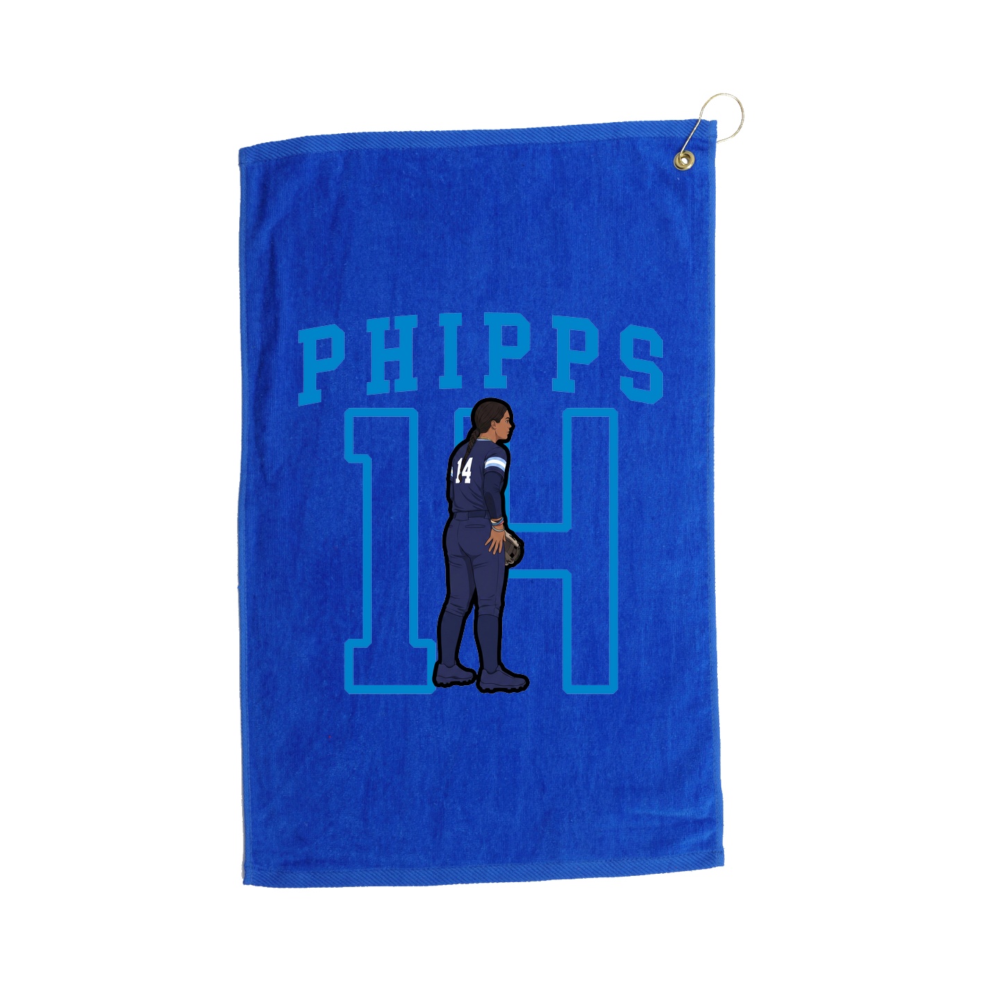 Golf Towel — Shirsey in Royal