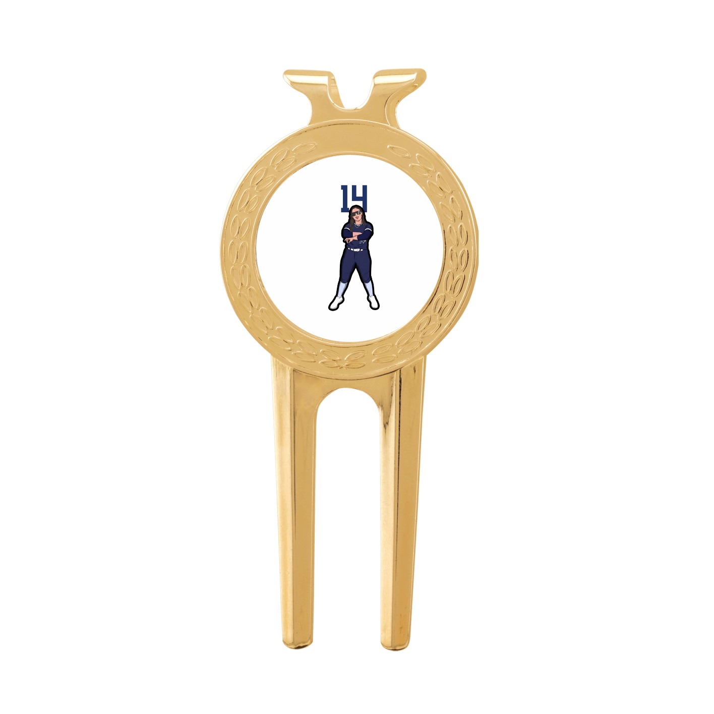 Divot Tool with Ball Marker — Number Top in Classic