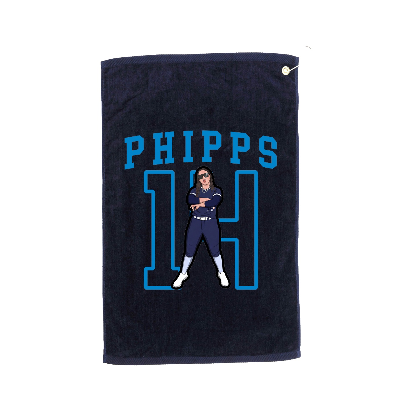 Golf Towel — Shirsey in Navy