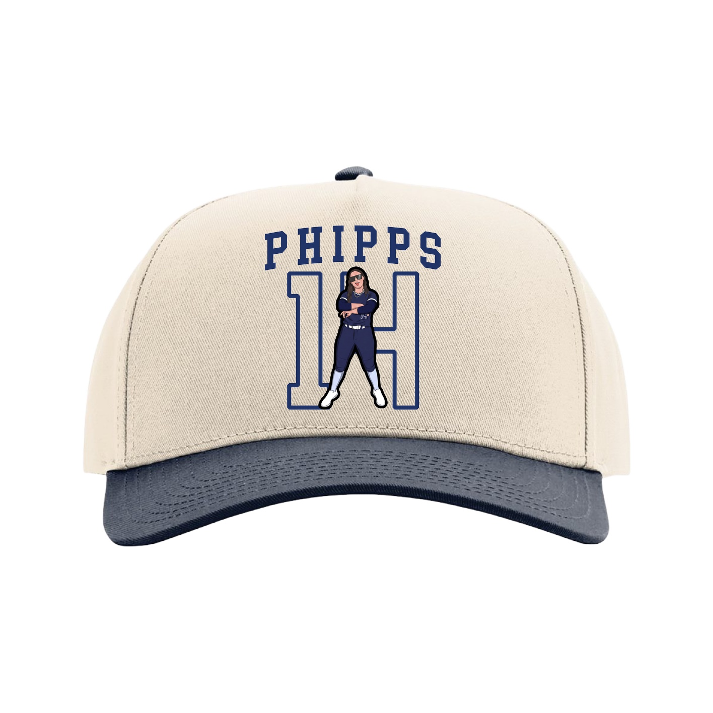 Full Fabric Five-Panel Champ Cap