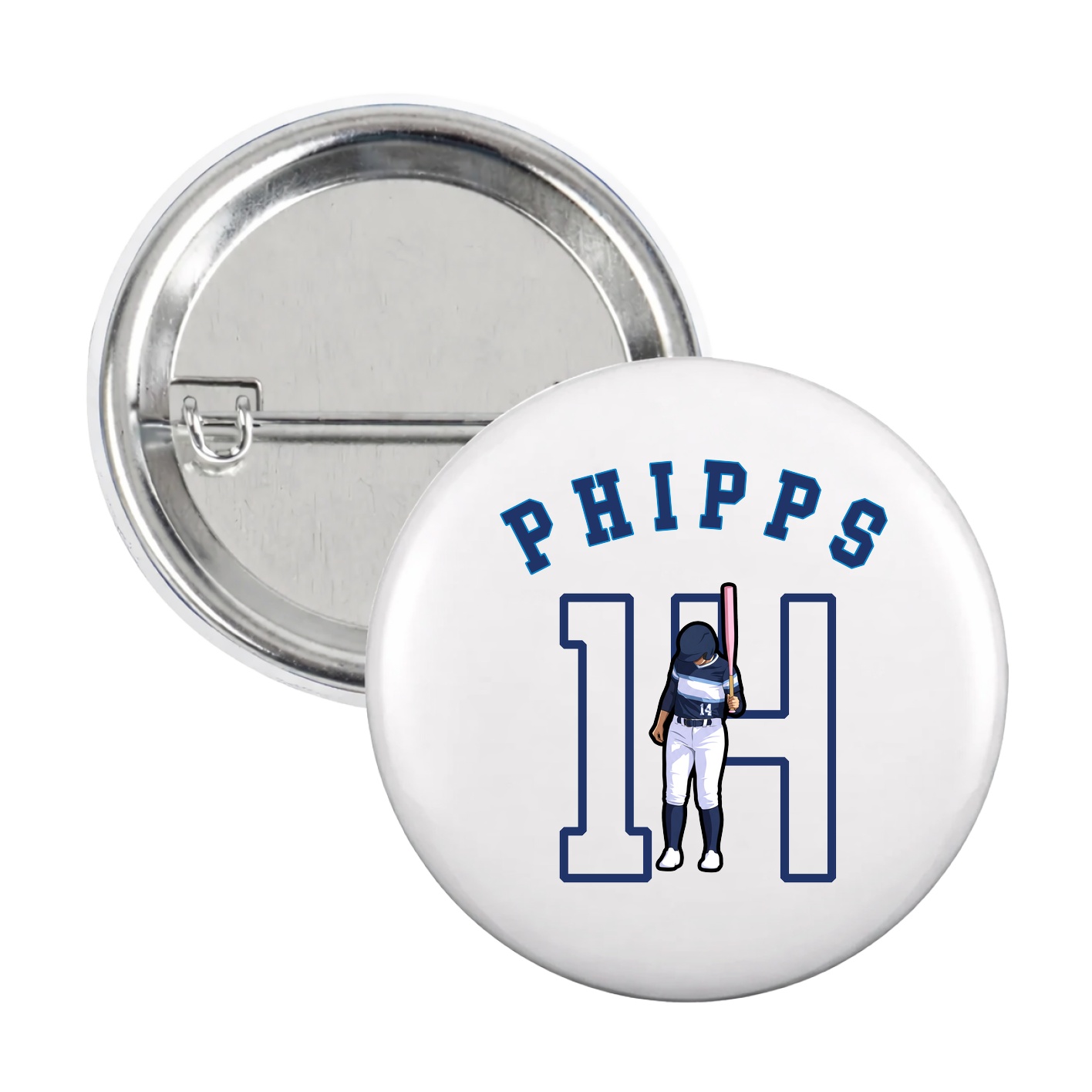 Game Day Button — Shirsey Arch in White