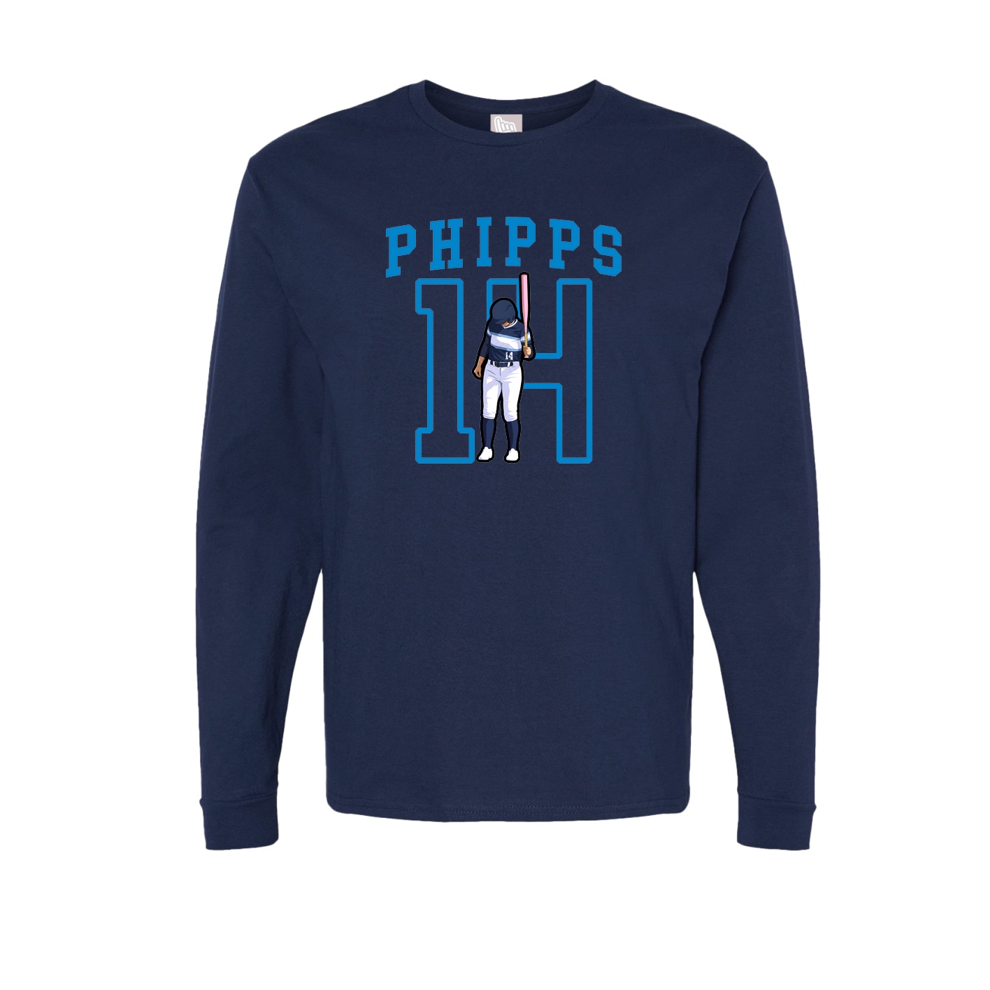Long Sleeve Tee — Shirsey in Navy