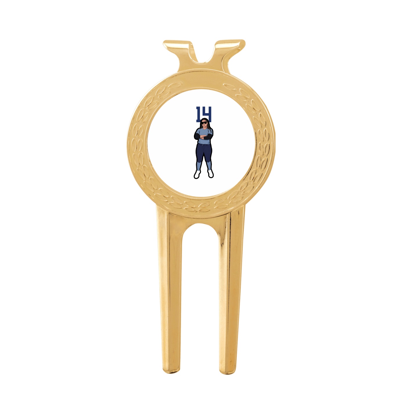 Divot Tool with Ball Marker — Number Top in Classic