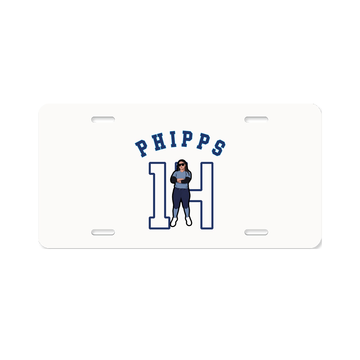 License Plate — Shirsey Arch in Classic
