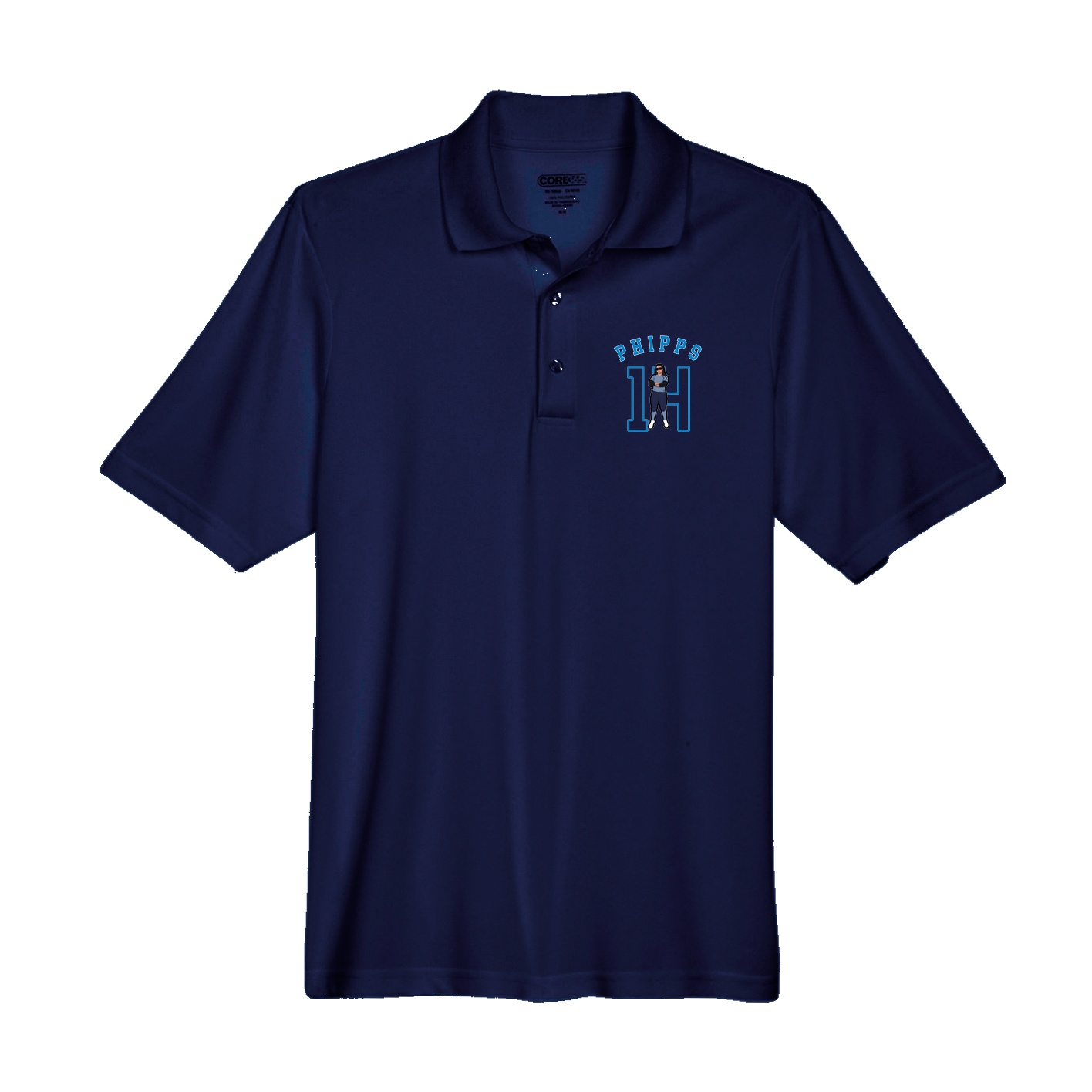 Performance Polo — Shirsey Arch in Navy
