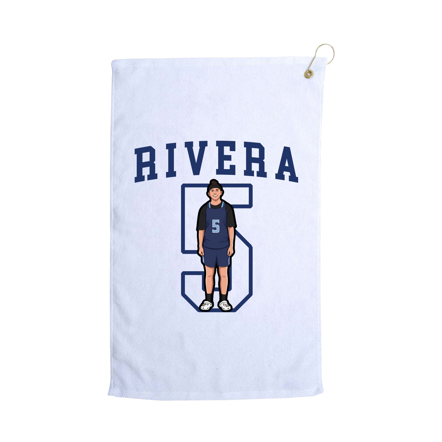 Golf Towel — Shirsey in White
