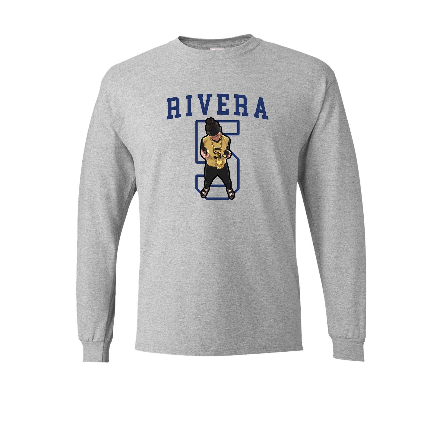 Long Sleeve Tee — Shirsey in Grey