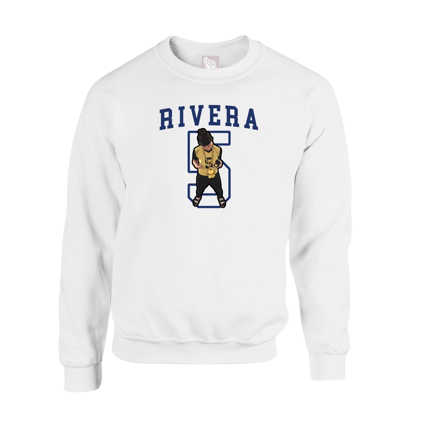 Fleece Crew — Shirsey in White