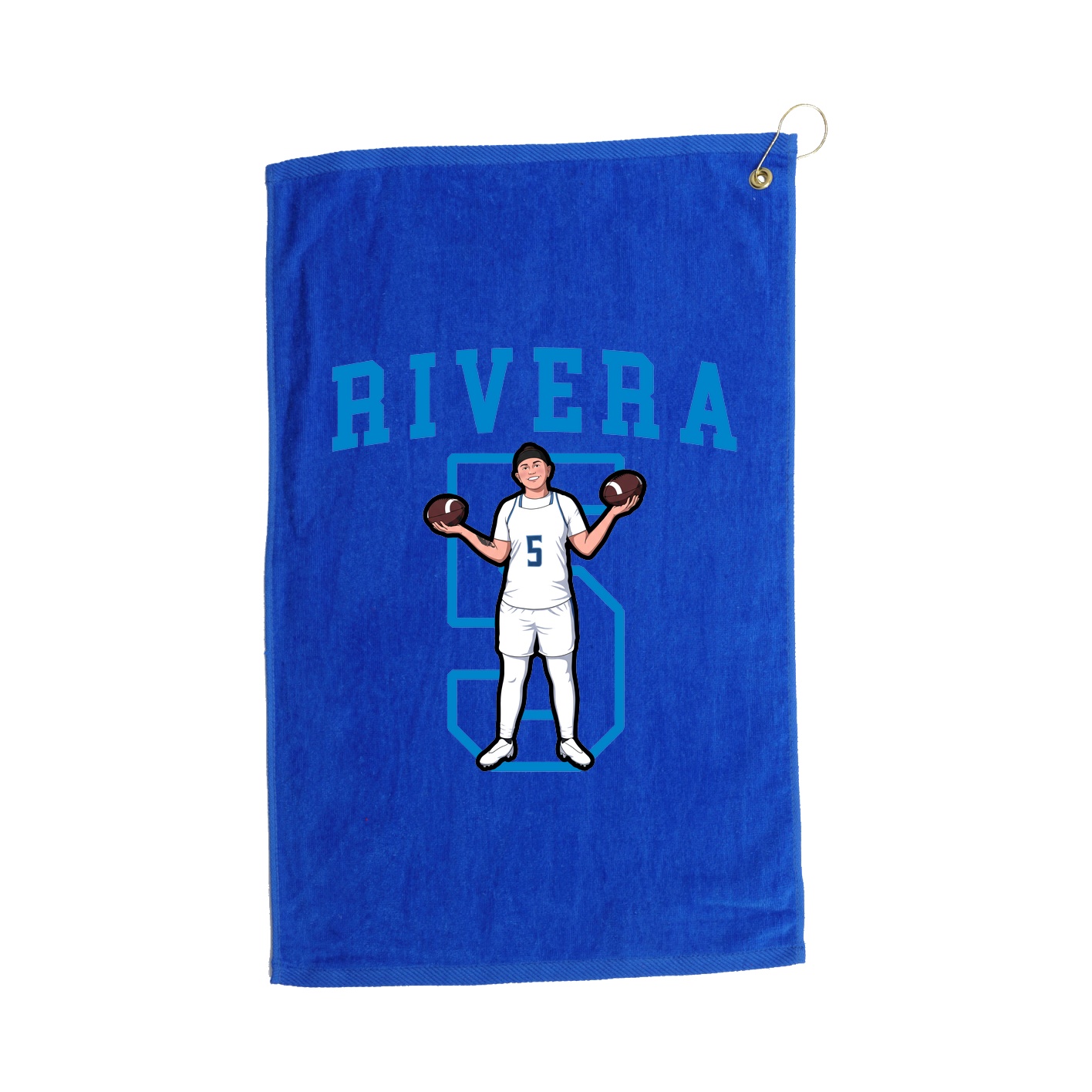 Golf Towel — Shirsey in Royal