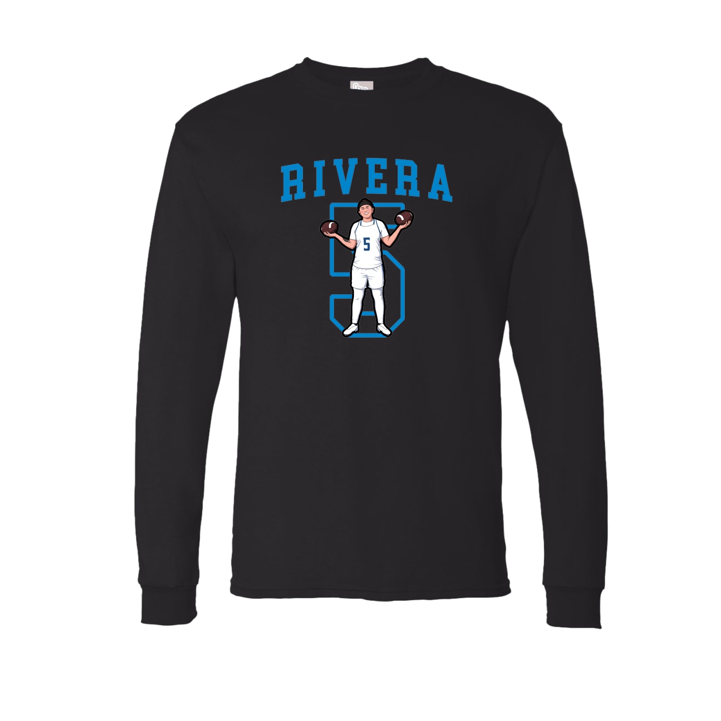 Long Sleeve Tee — Shirsey in Black