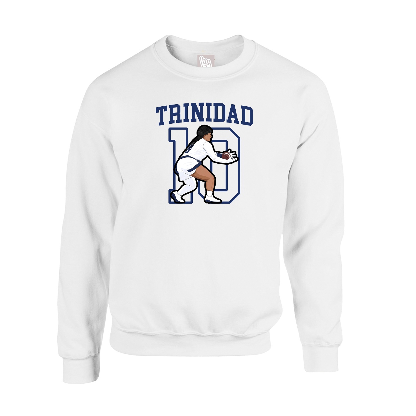 Fleece Crew — Shirsey in White