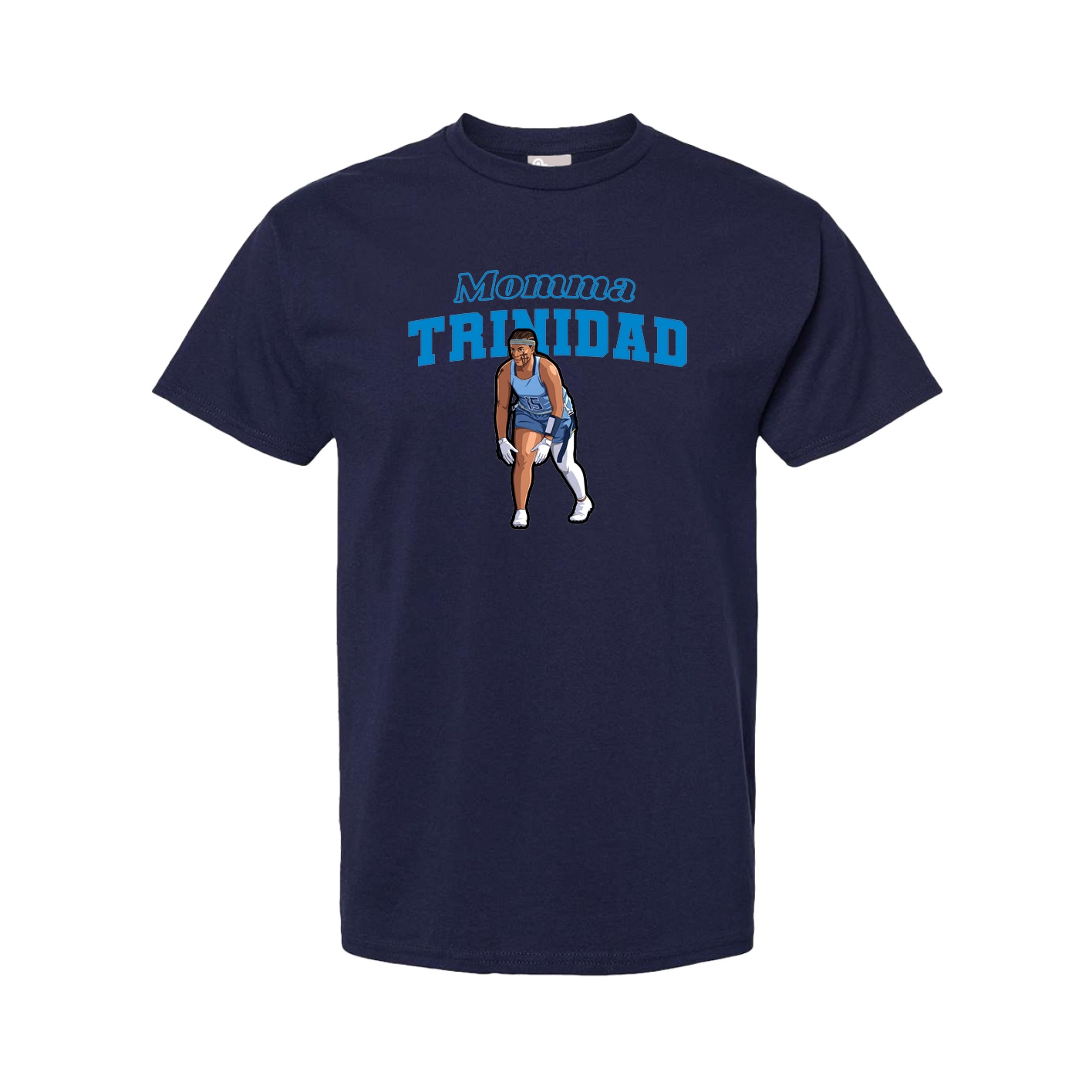 Youth Tee — Mothers Day Block in Navy