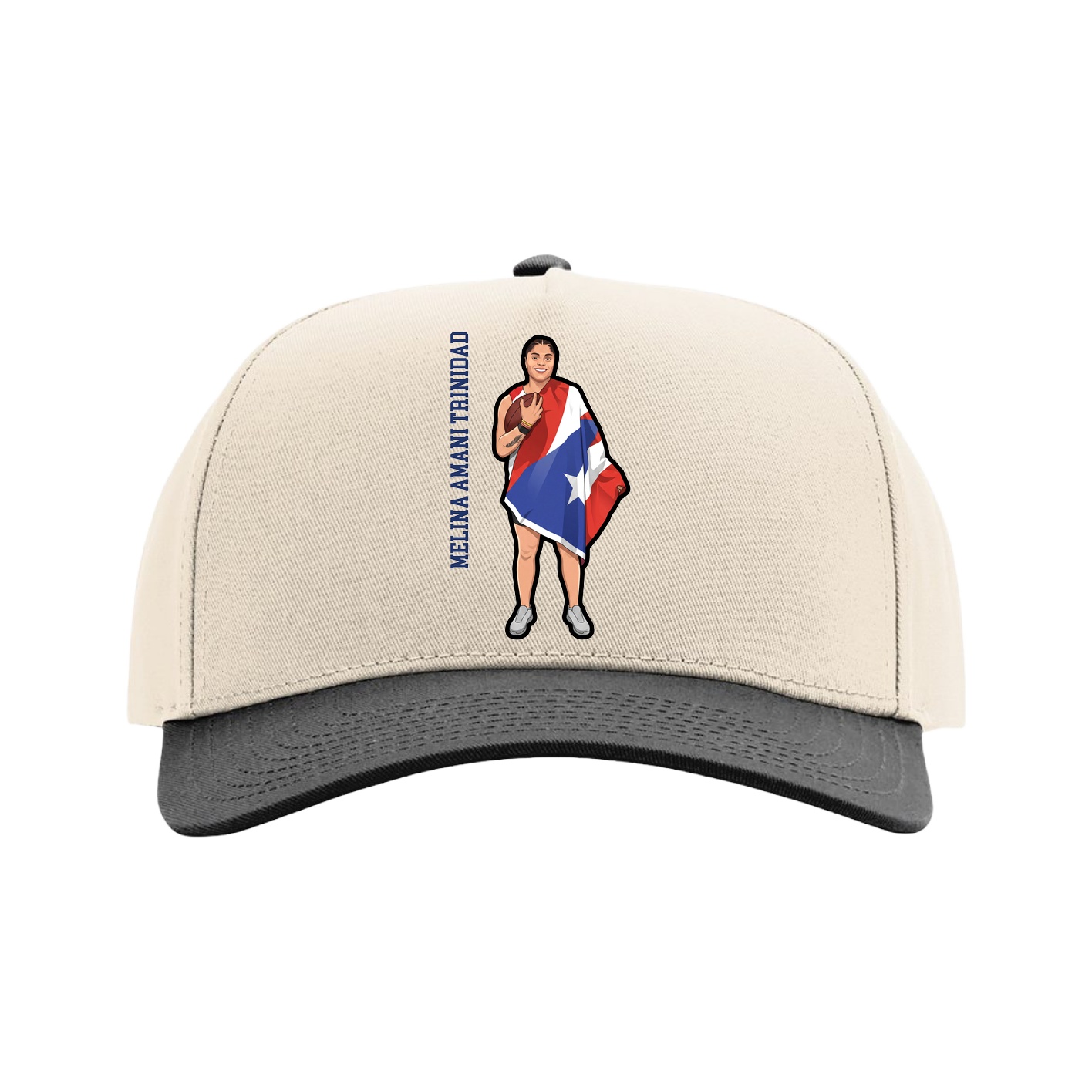 Full Fabric Five-Panel Champ Cap
