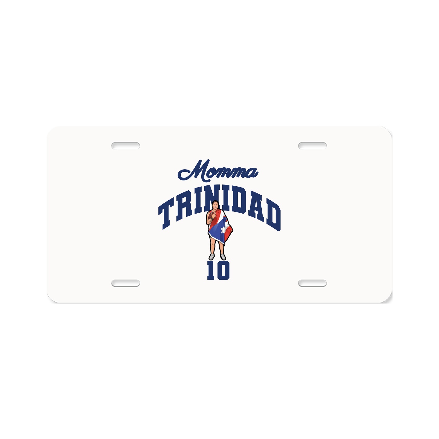 License Plate — Mothers Day Arch in Classic