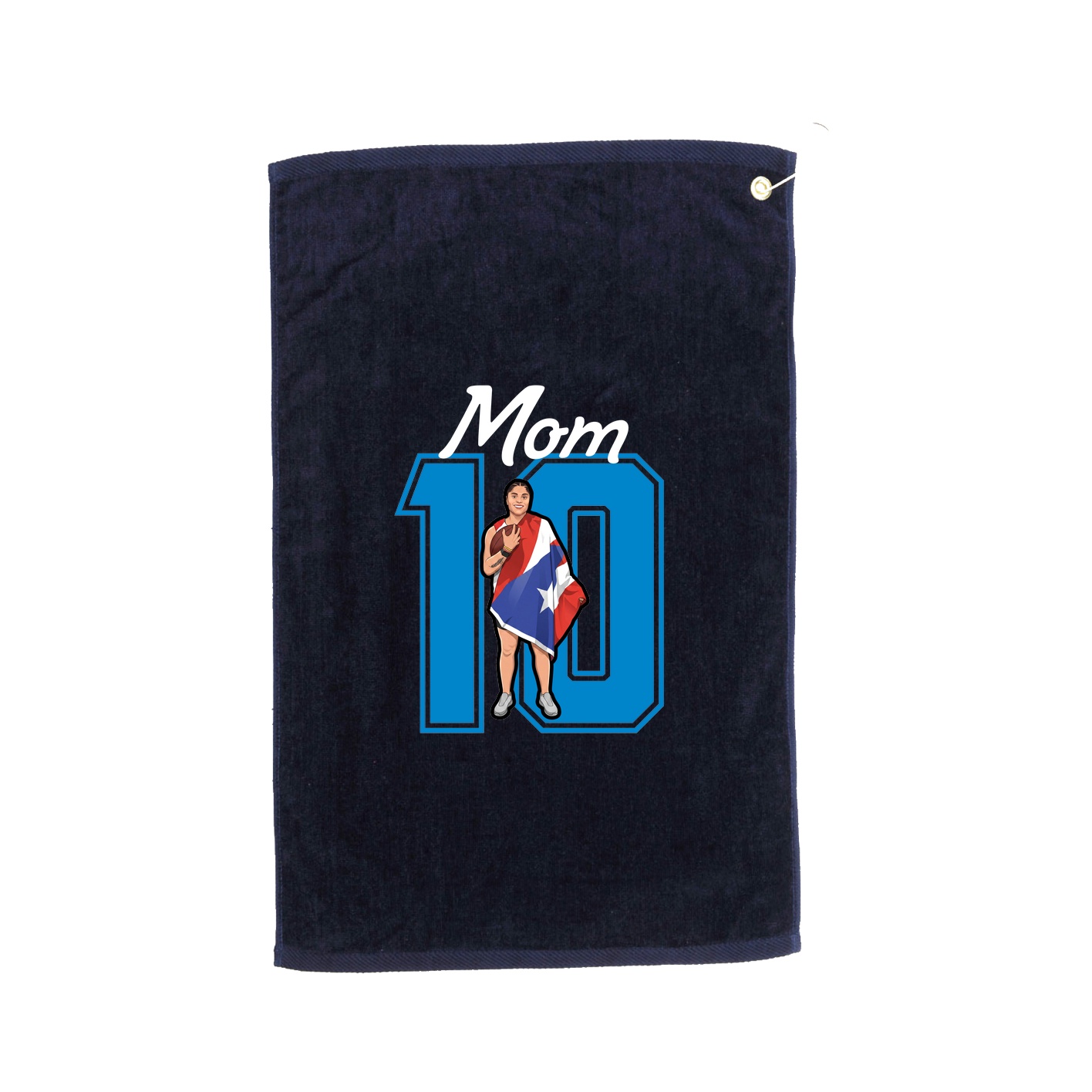 Golf Towel — Mothers Day Shirsey in Navy