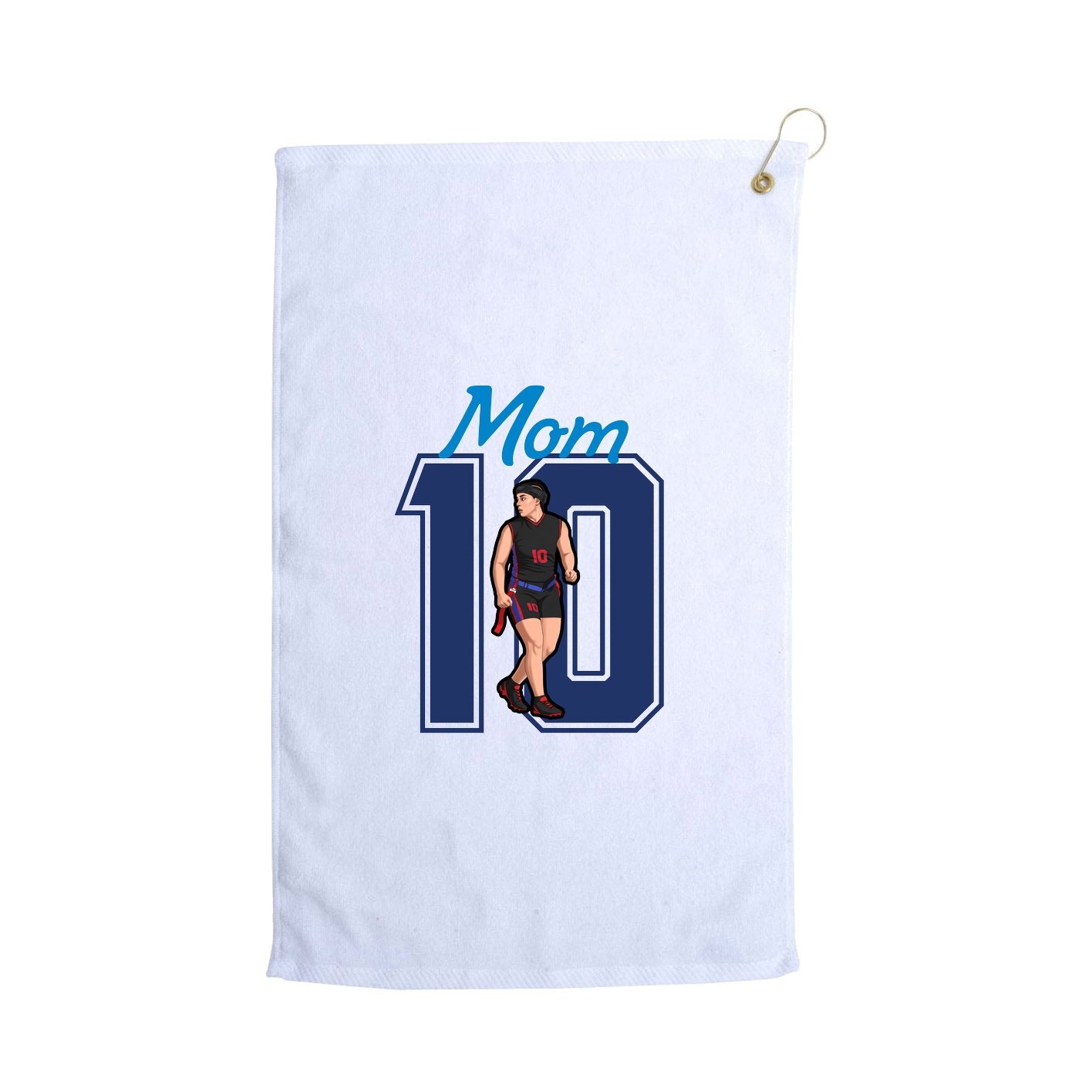 Golf Towel — Mothers Day Shirsey in White