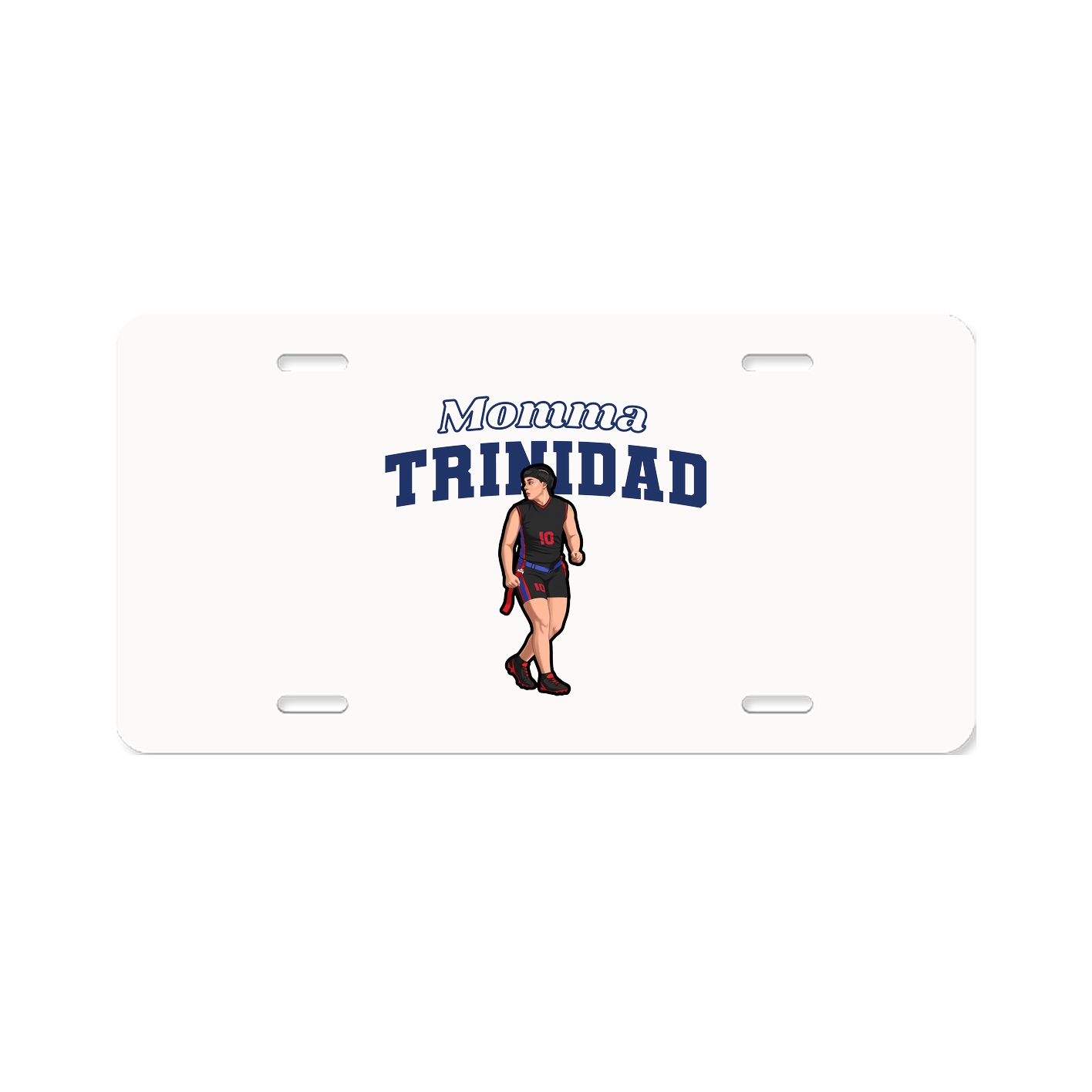 License Plate — Mothers Day Block in Classic
