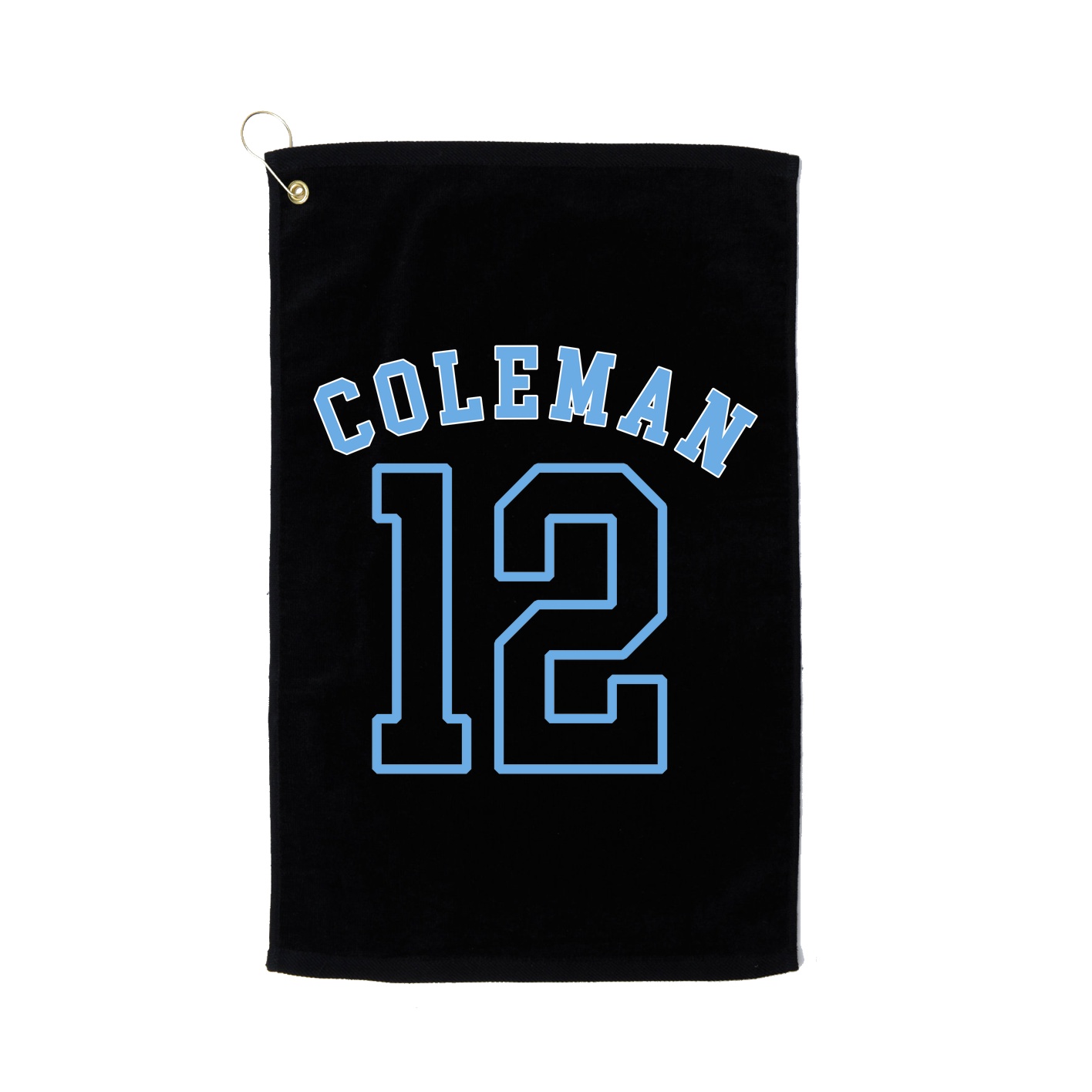 Golf Towel — Shirsey Arch in Black