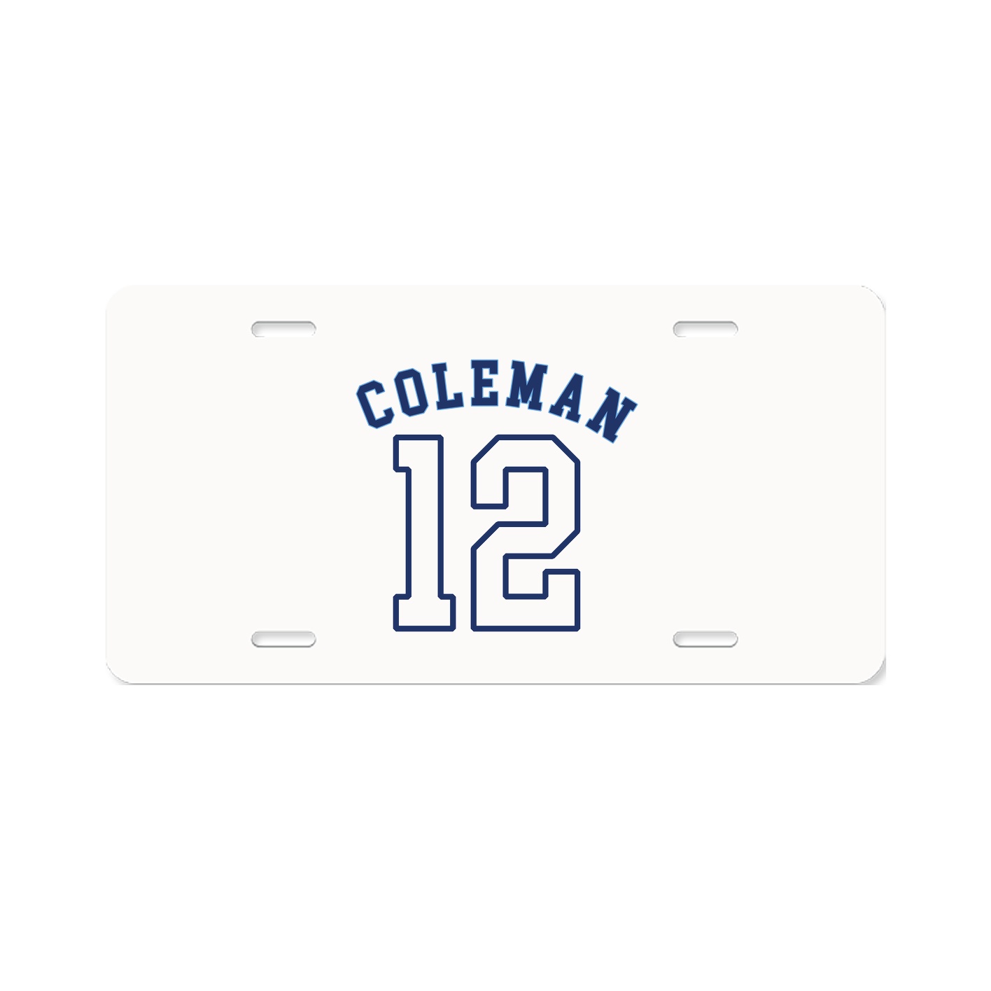 License Plate — Shirsey Arch in Classic