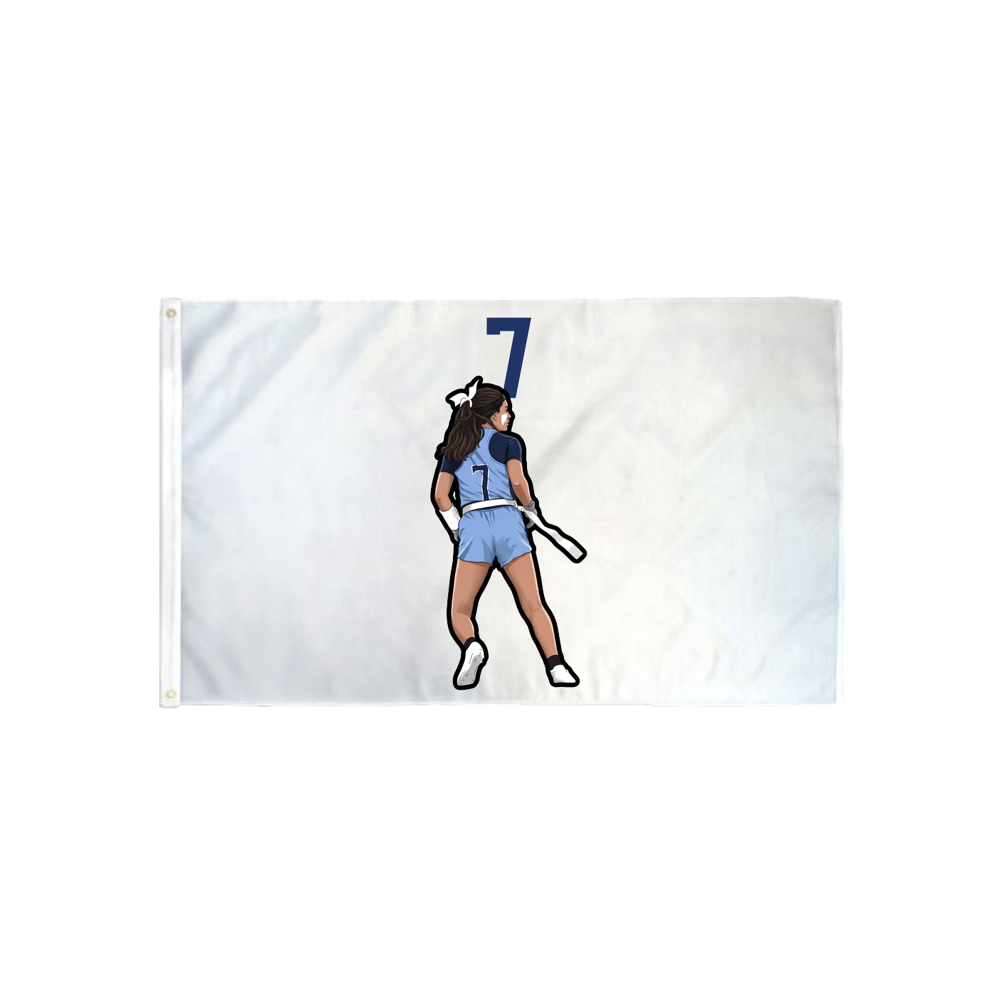 3x5 Flag — Number Top in Classic