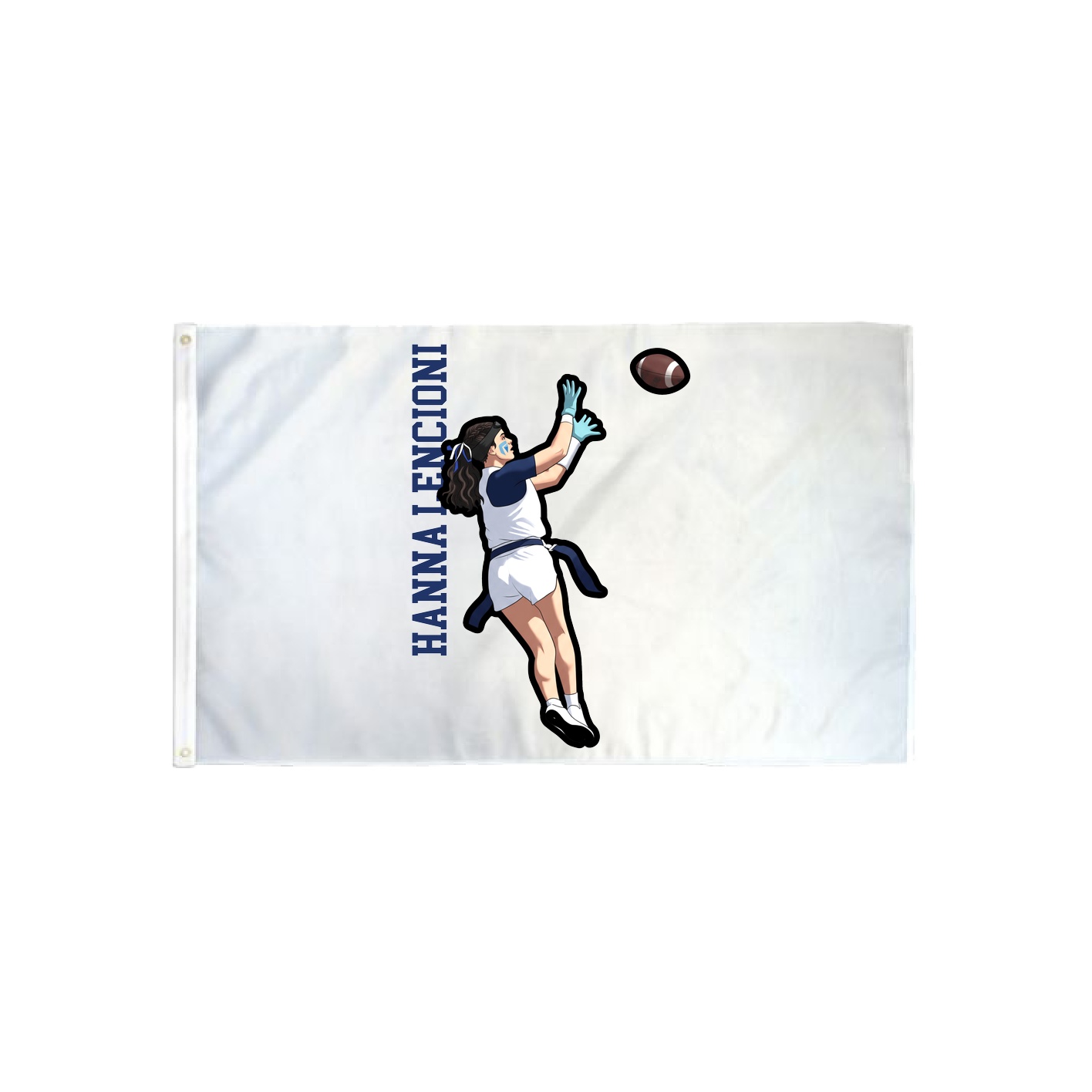 3x5 Flag — Name Vertical in Classic