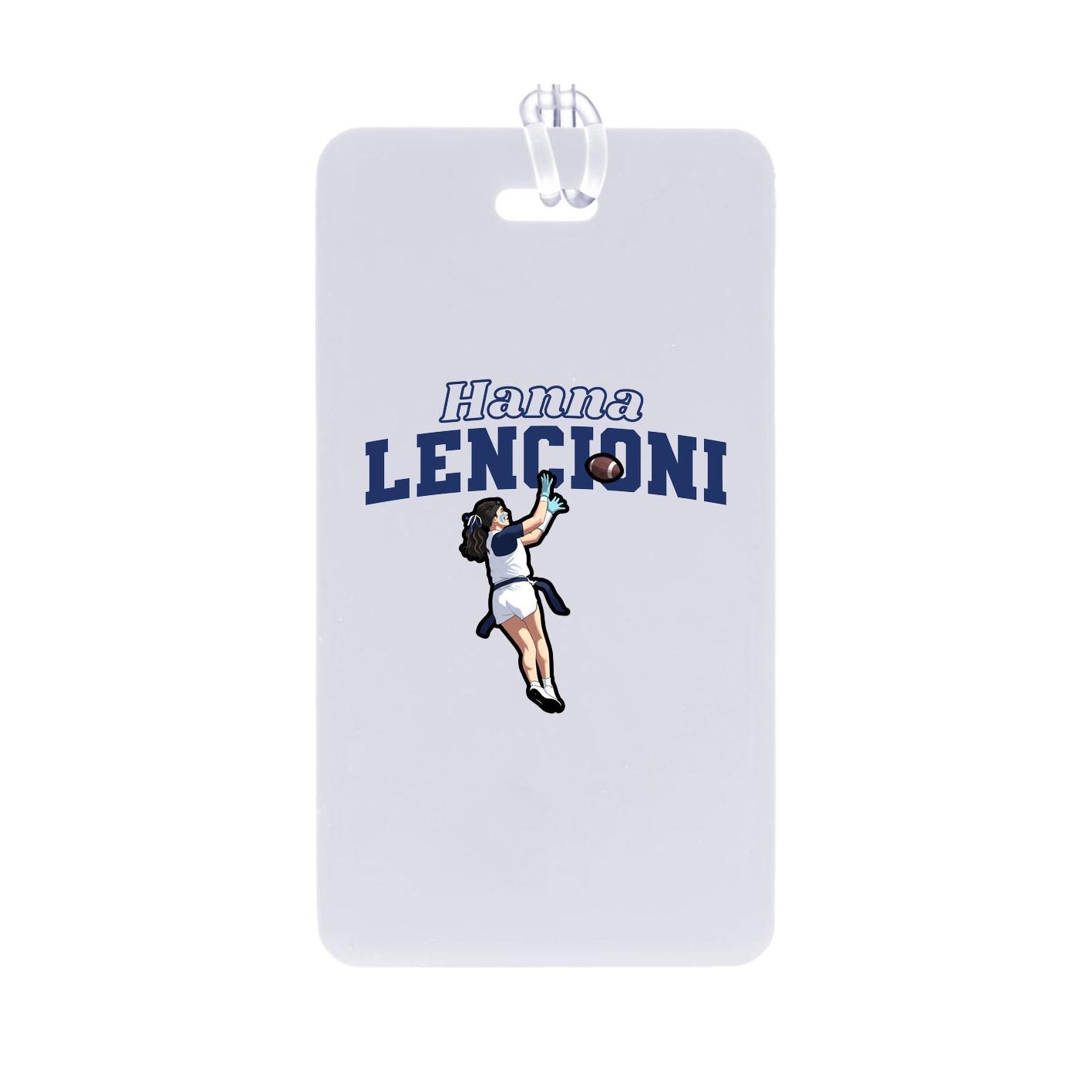 Bag Tag — Name Arch in Classic