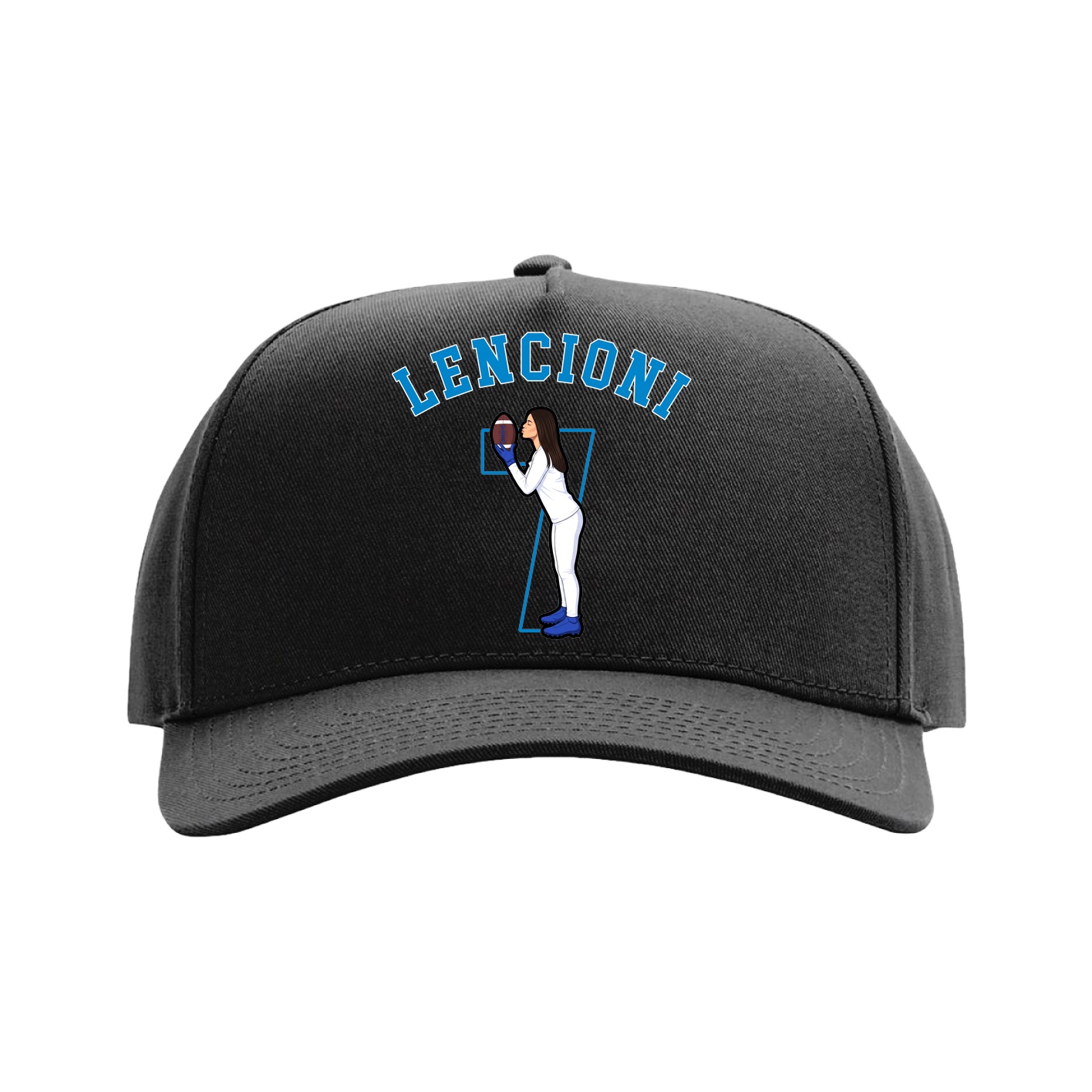 Full Fabric Five-Panel Champ Cap