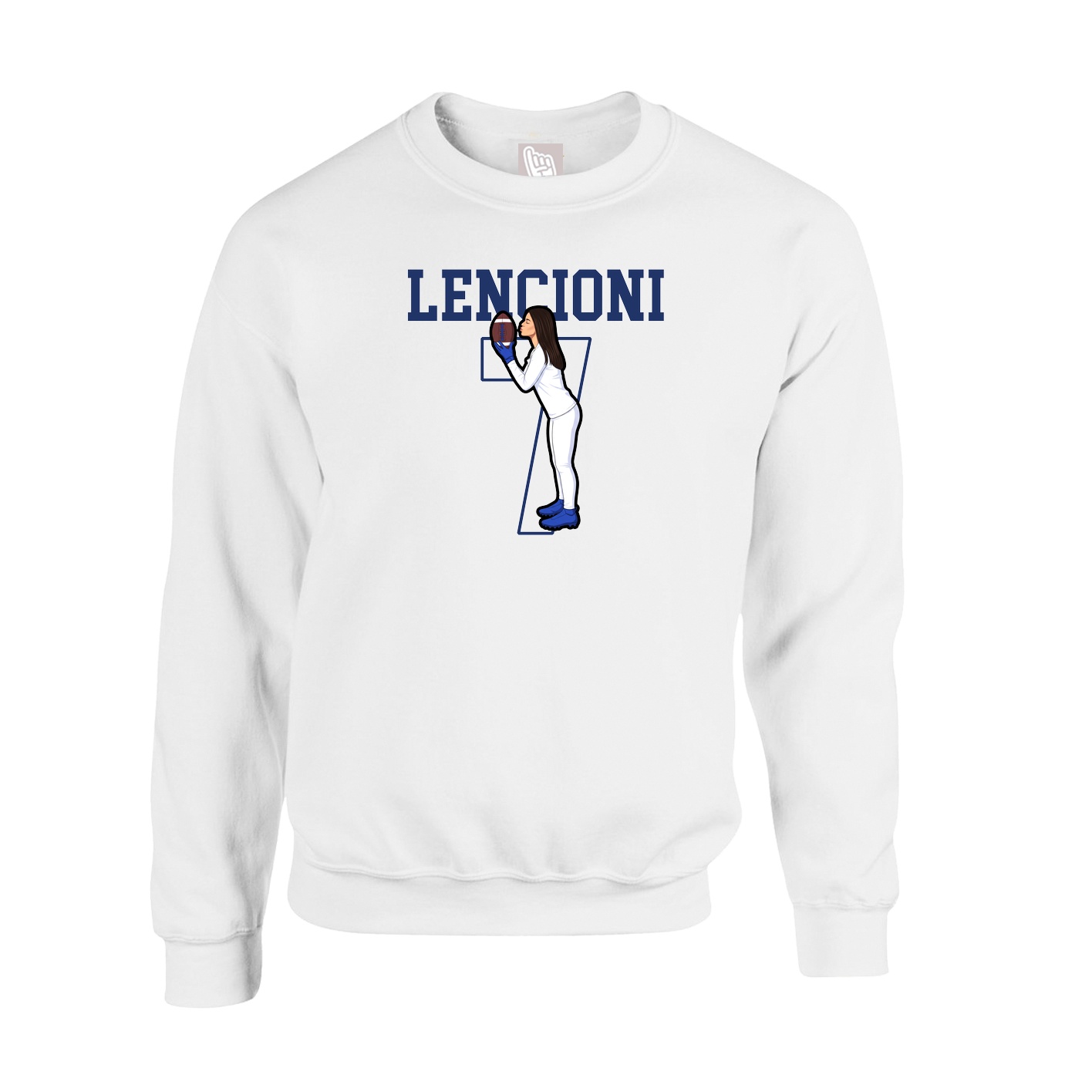 Fleece Crew — Shirsey in White