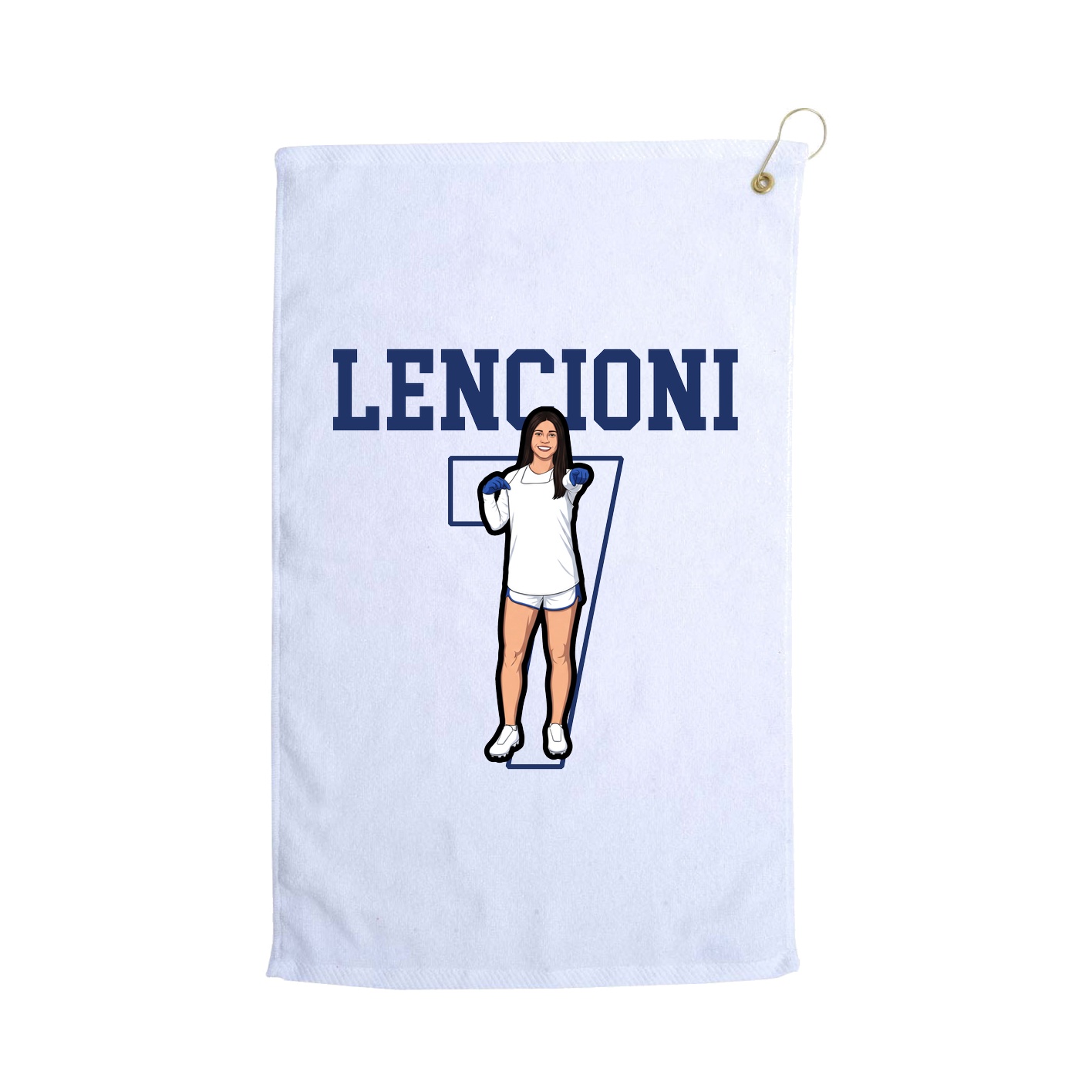 Golf Towel — Shirsey in White
