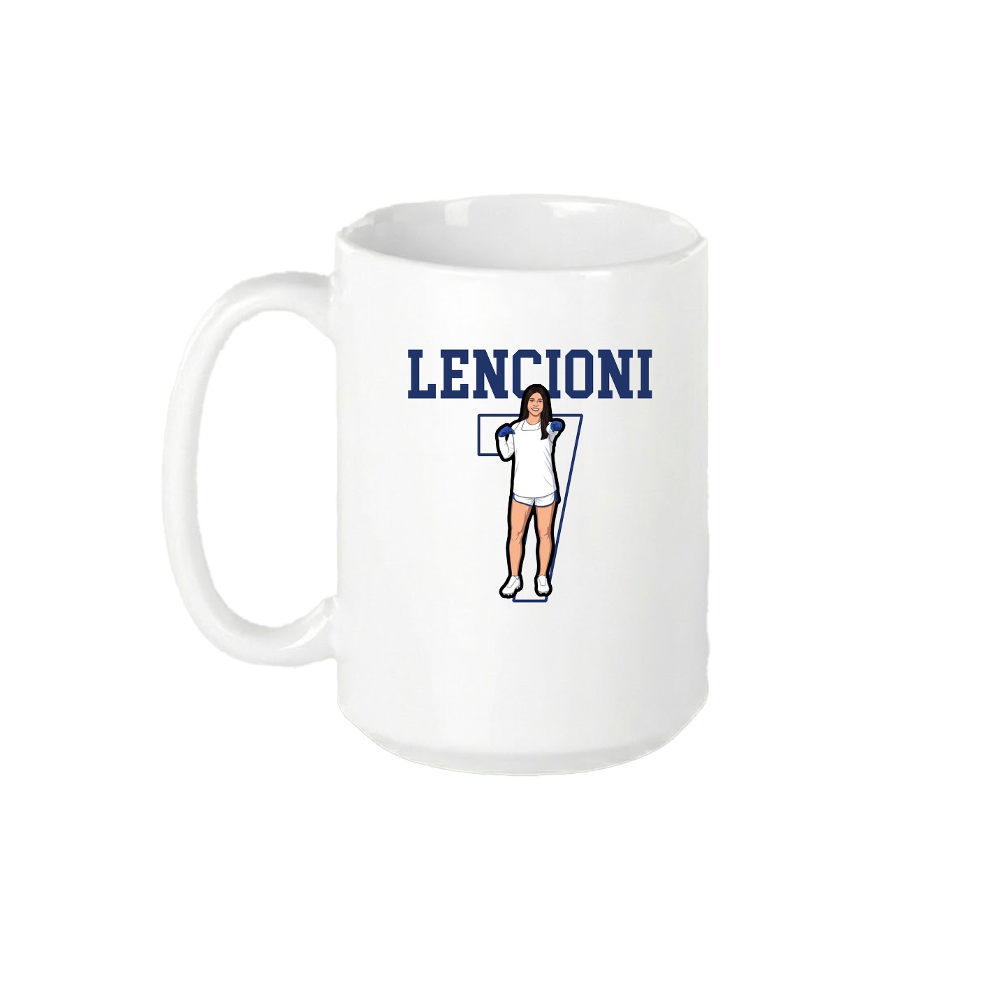 15oz Coffee Mug — Shirsey in White