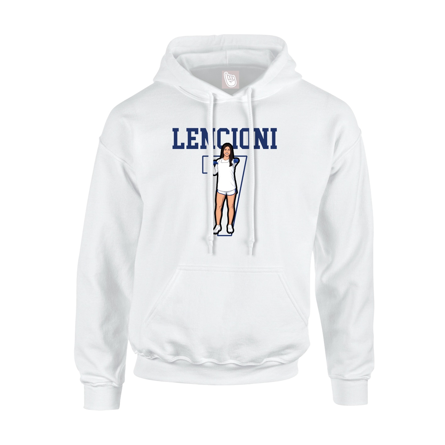 Youth Hoodie — Shirsey in White