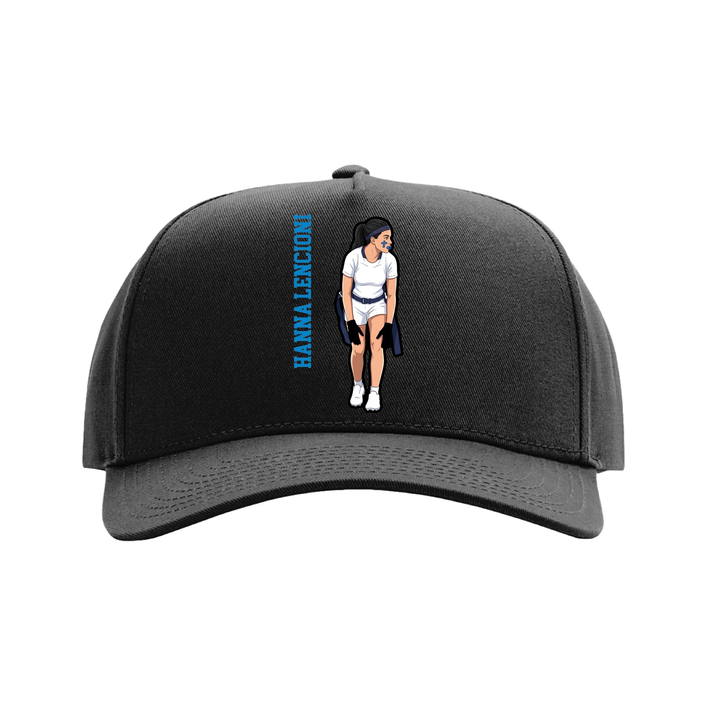 Full Fabric Five-Panel Champ Cap