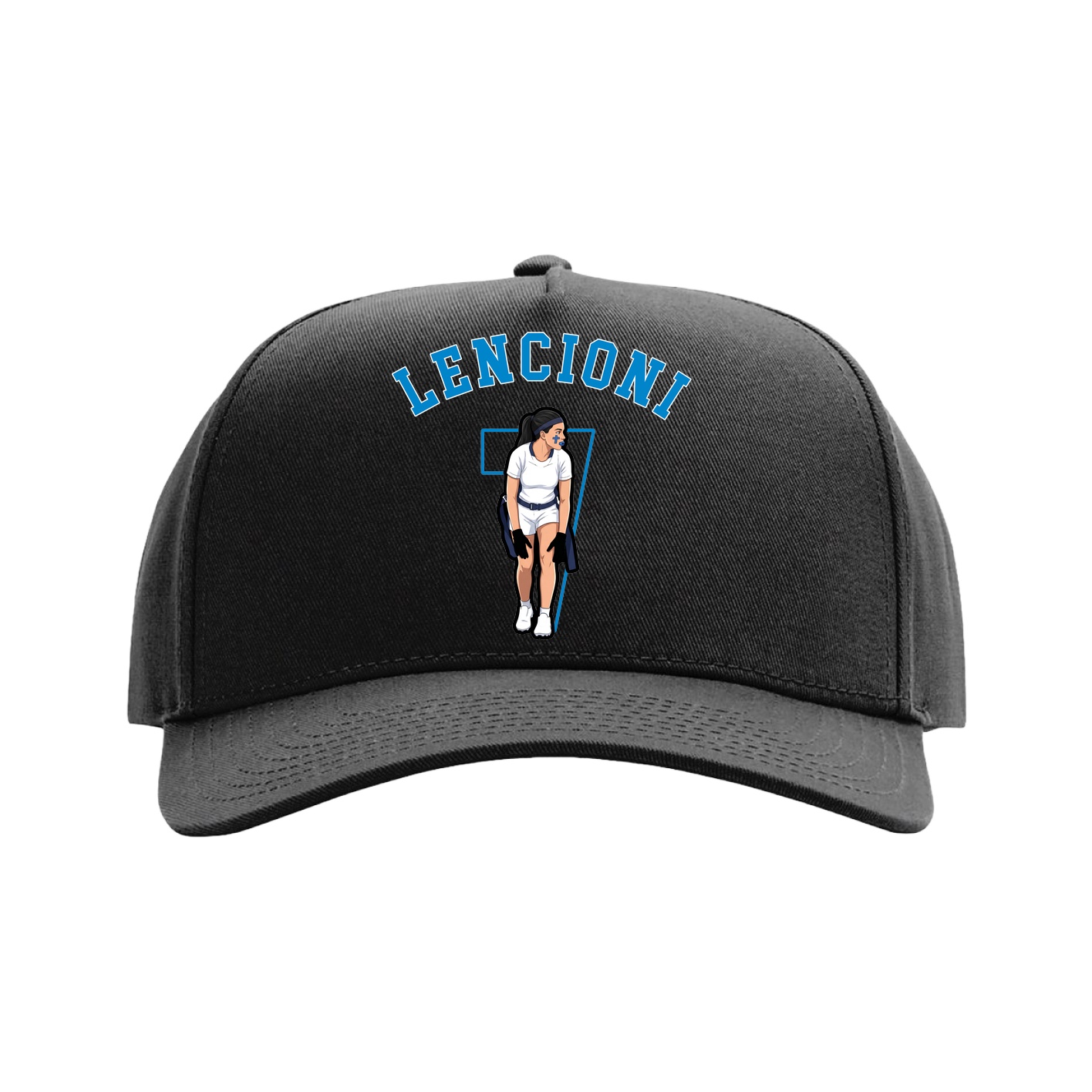 Full Fabric Five-Panel Champ Cap