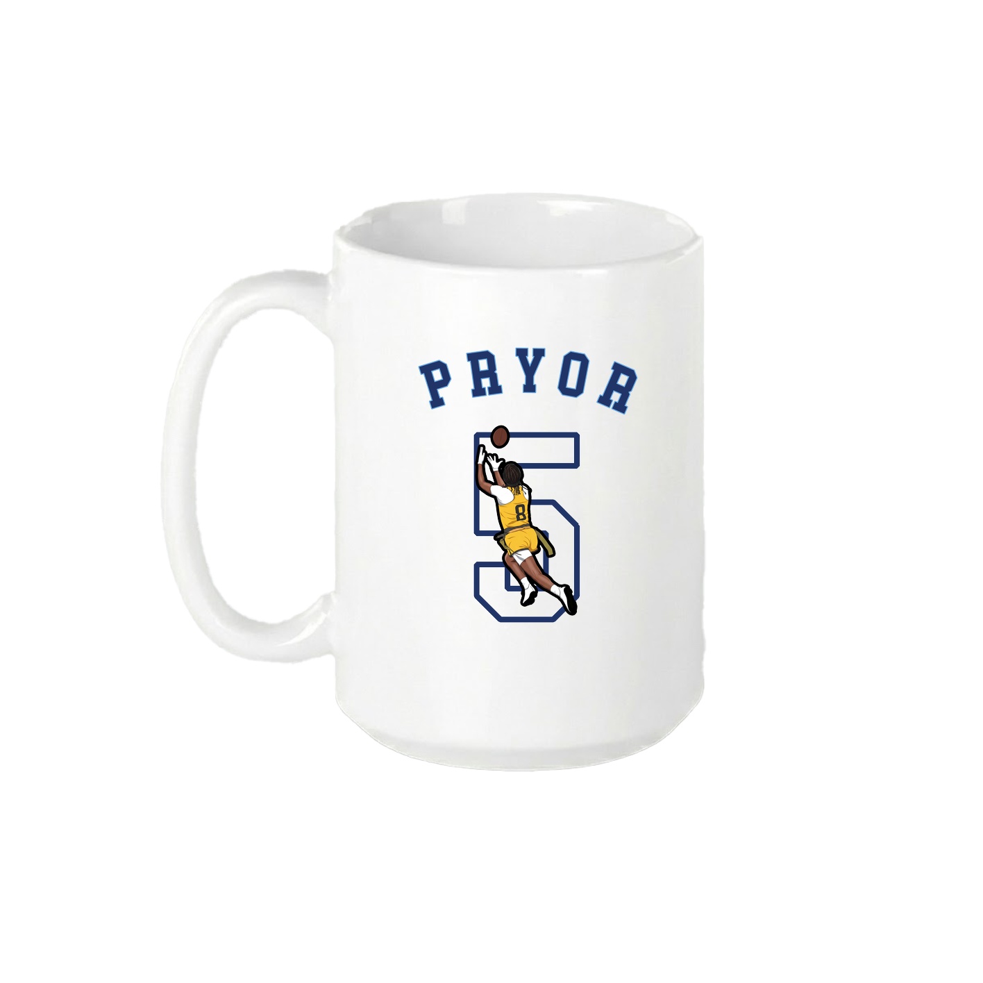 15oz Coffee Mug — Shirsey Arch in White