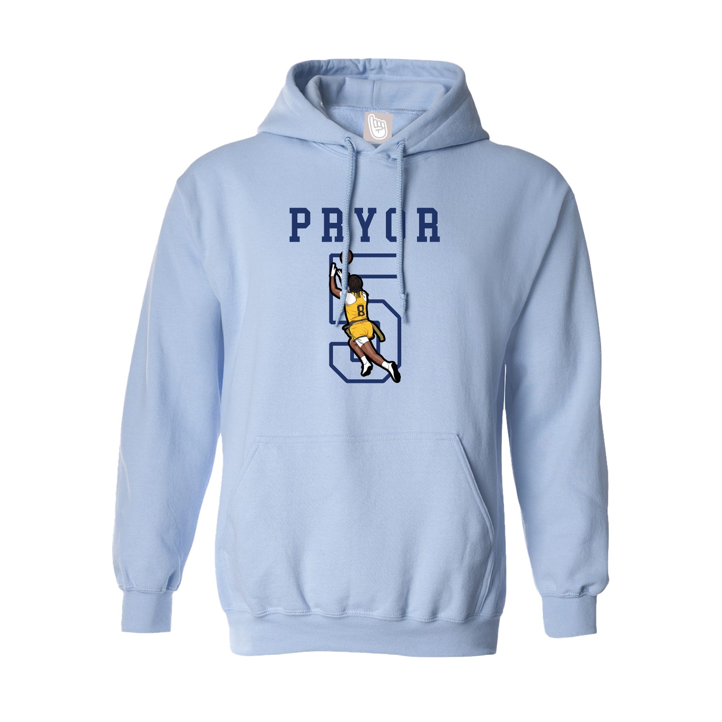Hoodie — Shirsey in Light Blue