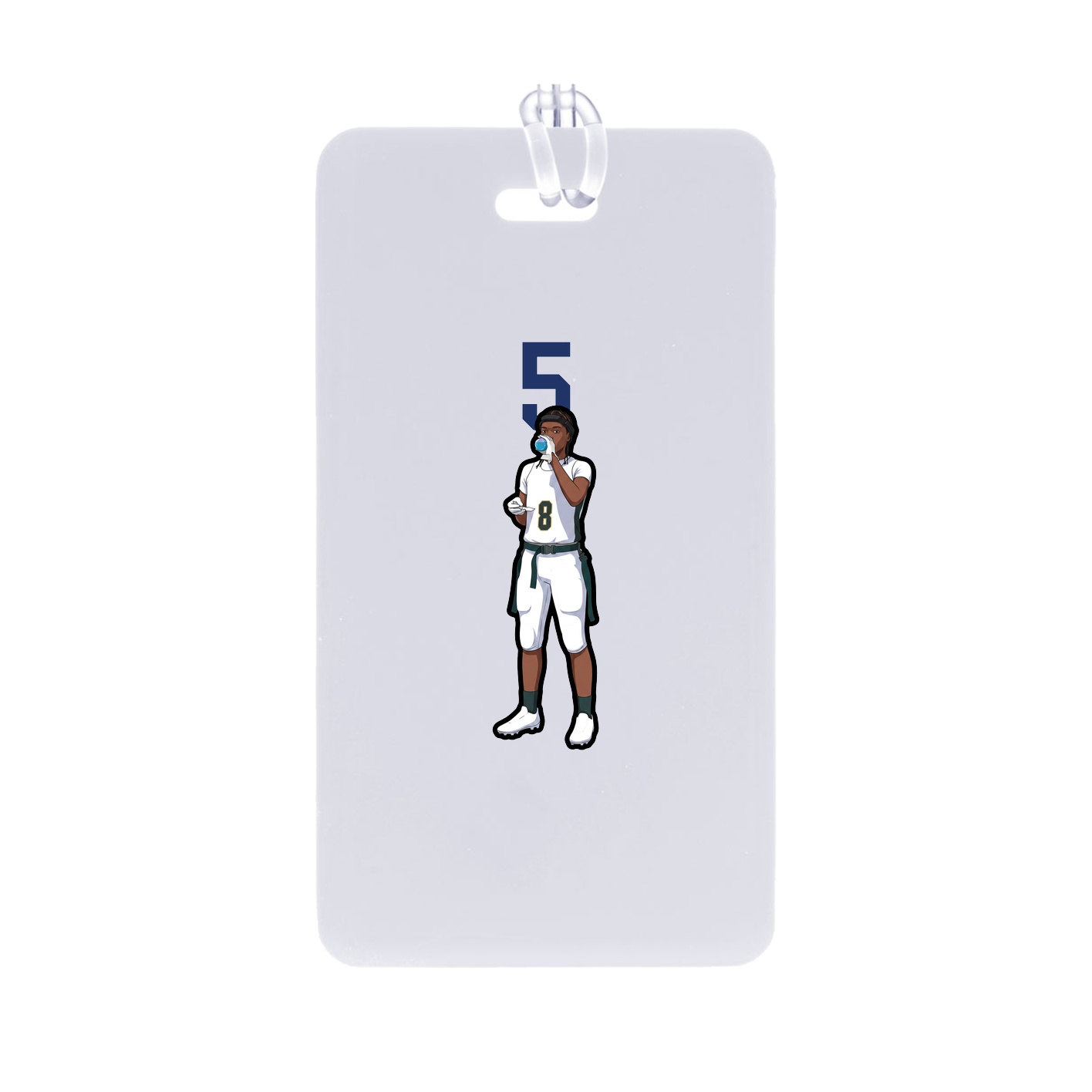 Bag Tag — Number Top in Classic