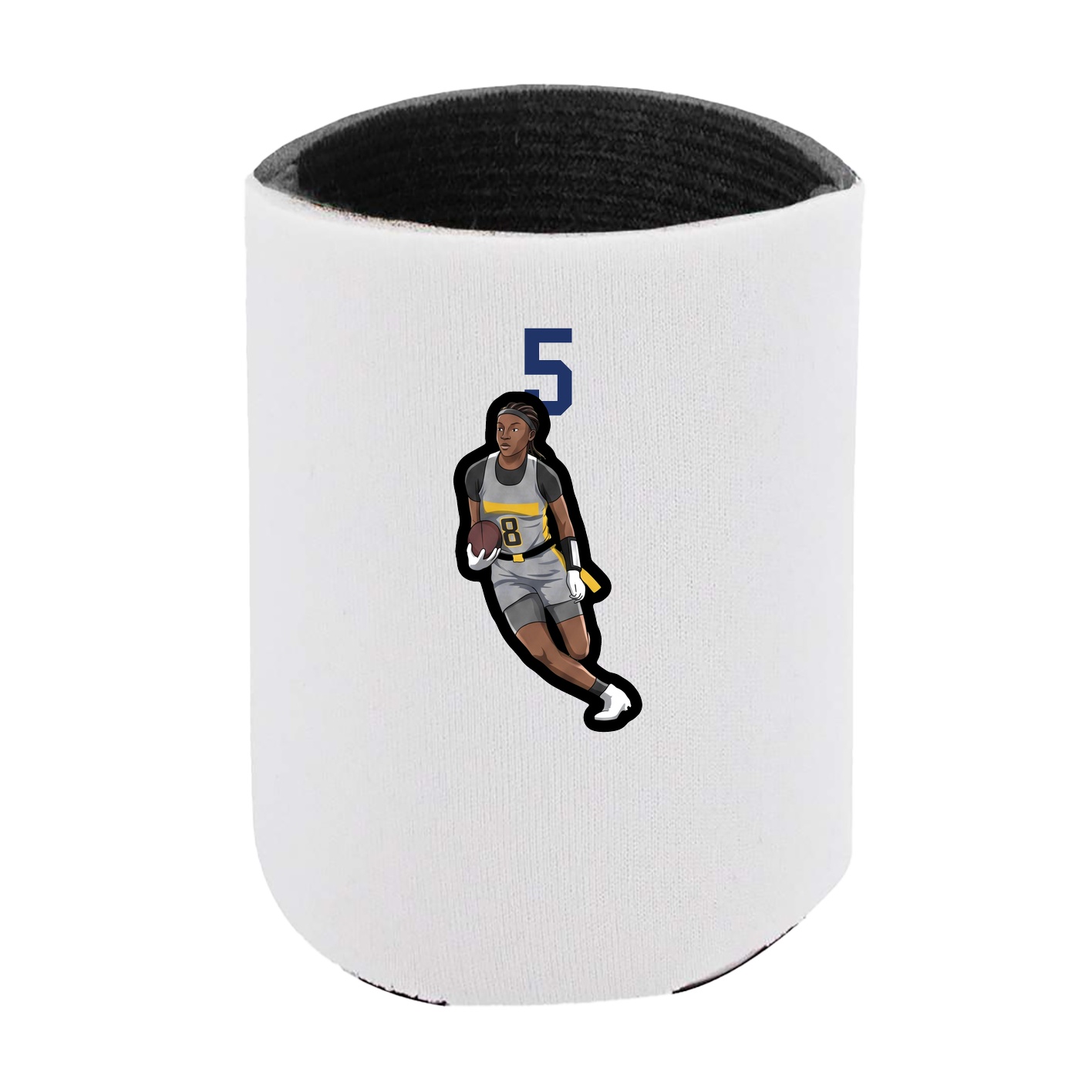 Can Holder — Number Top in White