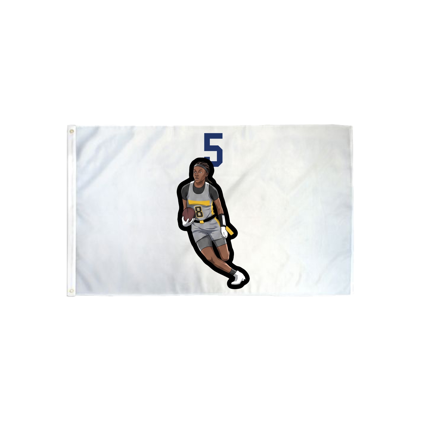 3x5 Flag — Number Top in Classic