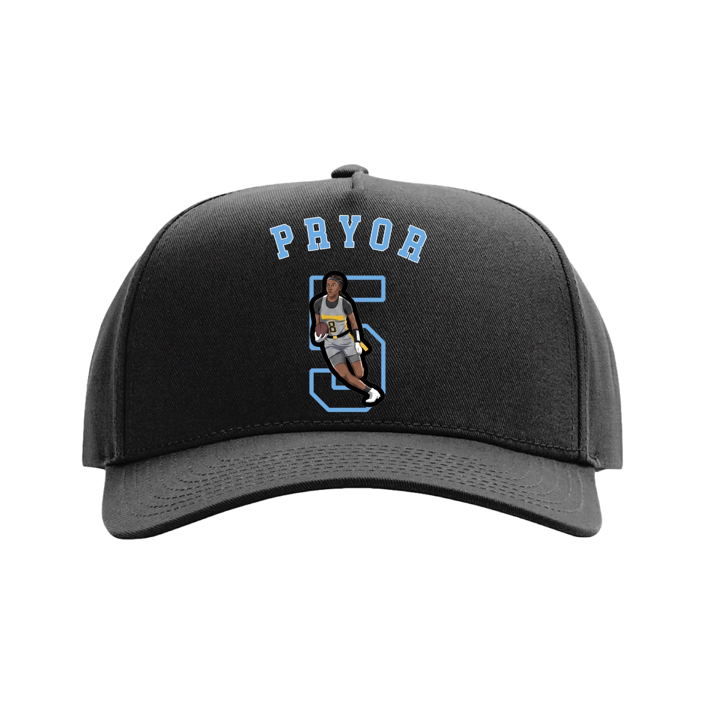 Full Fabric Five-Panel Champ Cap