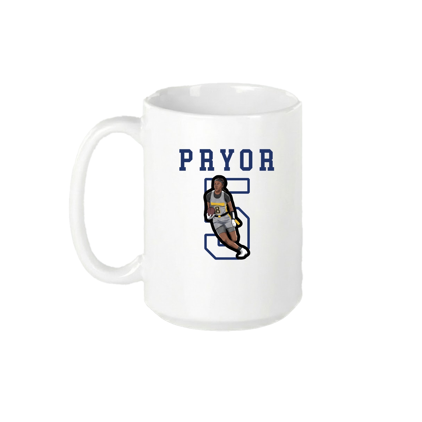 15oz Coffee Mug — Shirsey in White