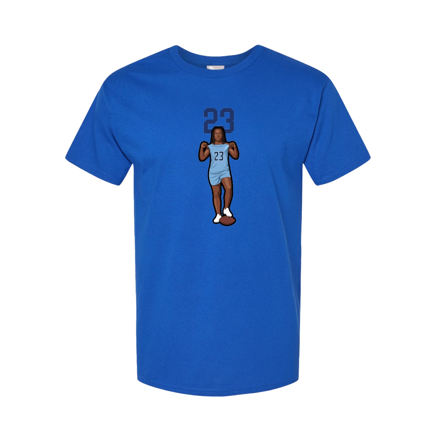 Tee — Number Top in Royal