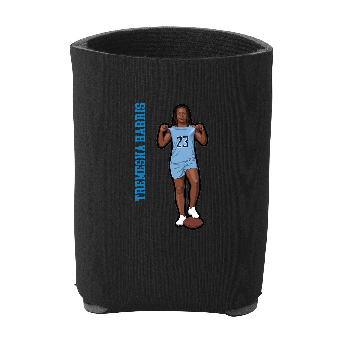 Can Holder — Name Vertical in Black