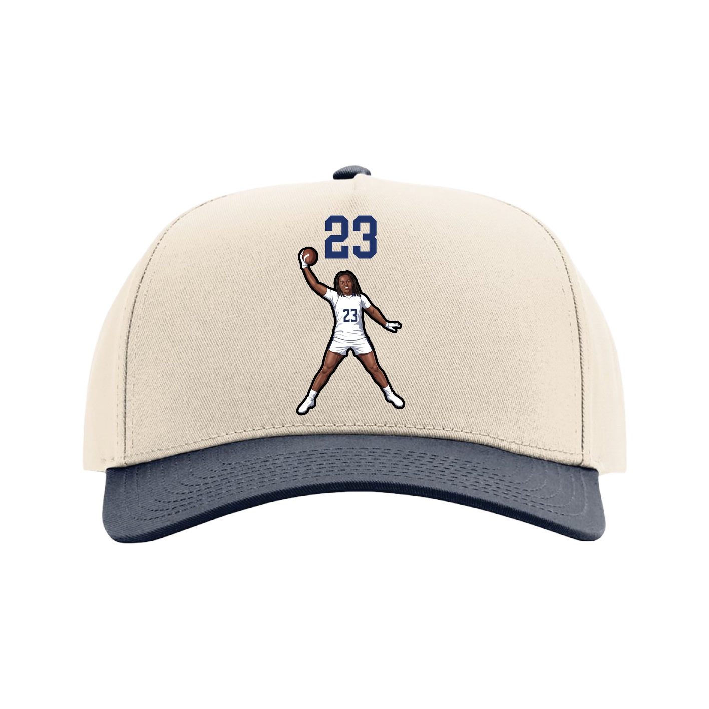 Full Fabric Five-Panel Champ Cap