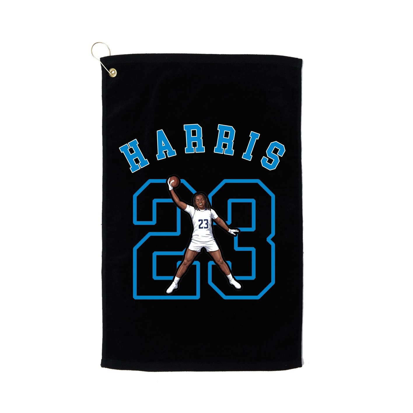 Golf Towel — Shirsey Arch in Black