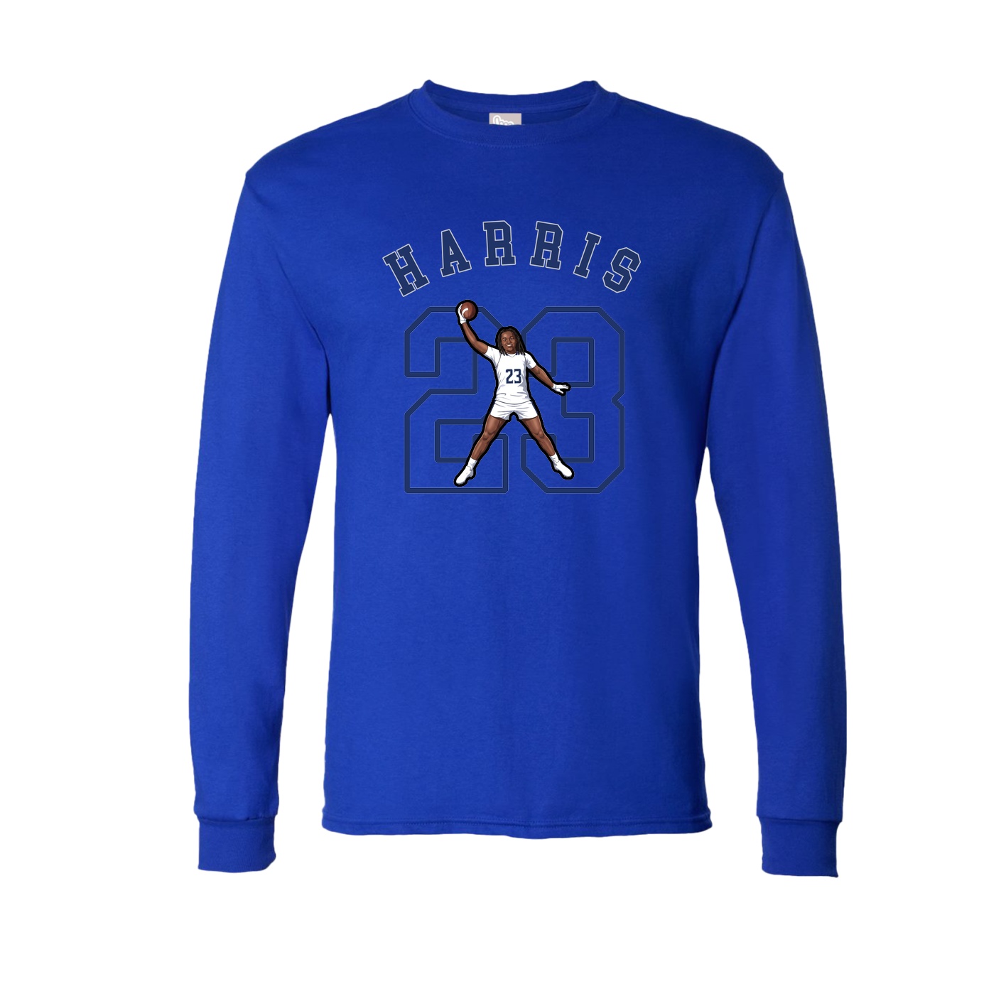 Long Sleeve Tee — Shirsey Arch in Royal