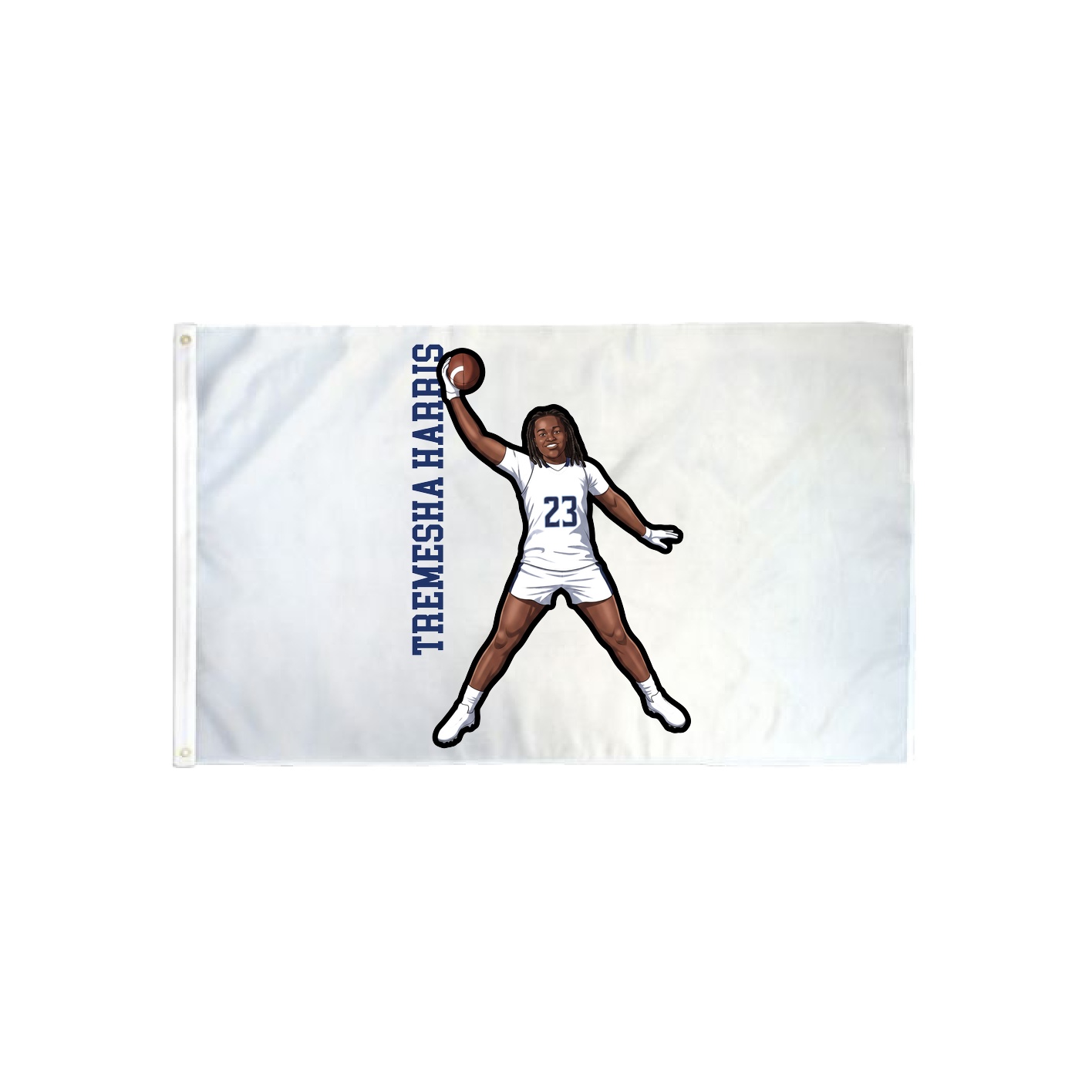 3x5 Flag — Name Vertical in Classic