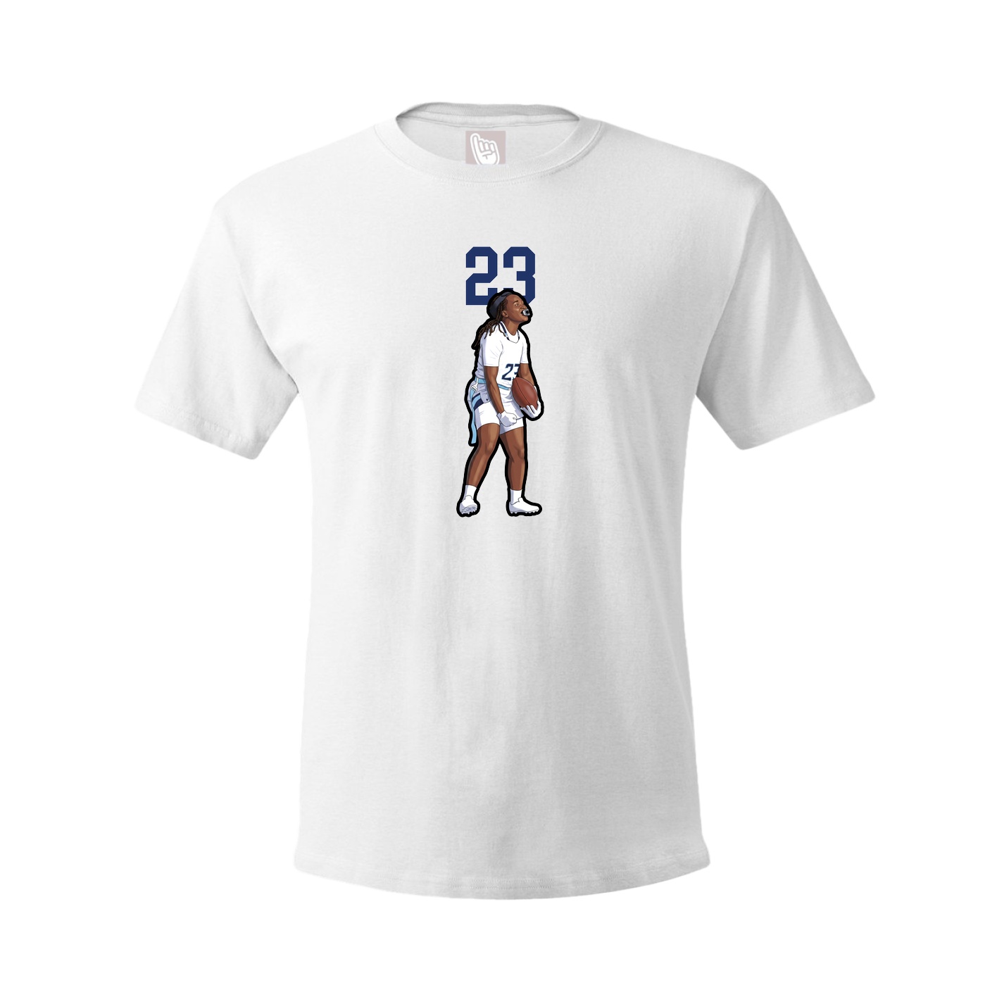 Tee — Number Top in White