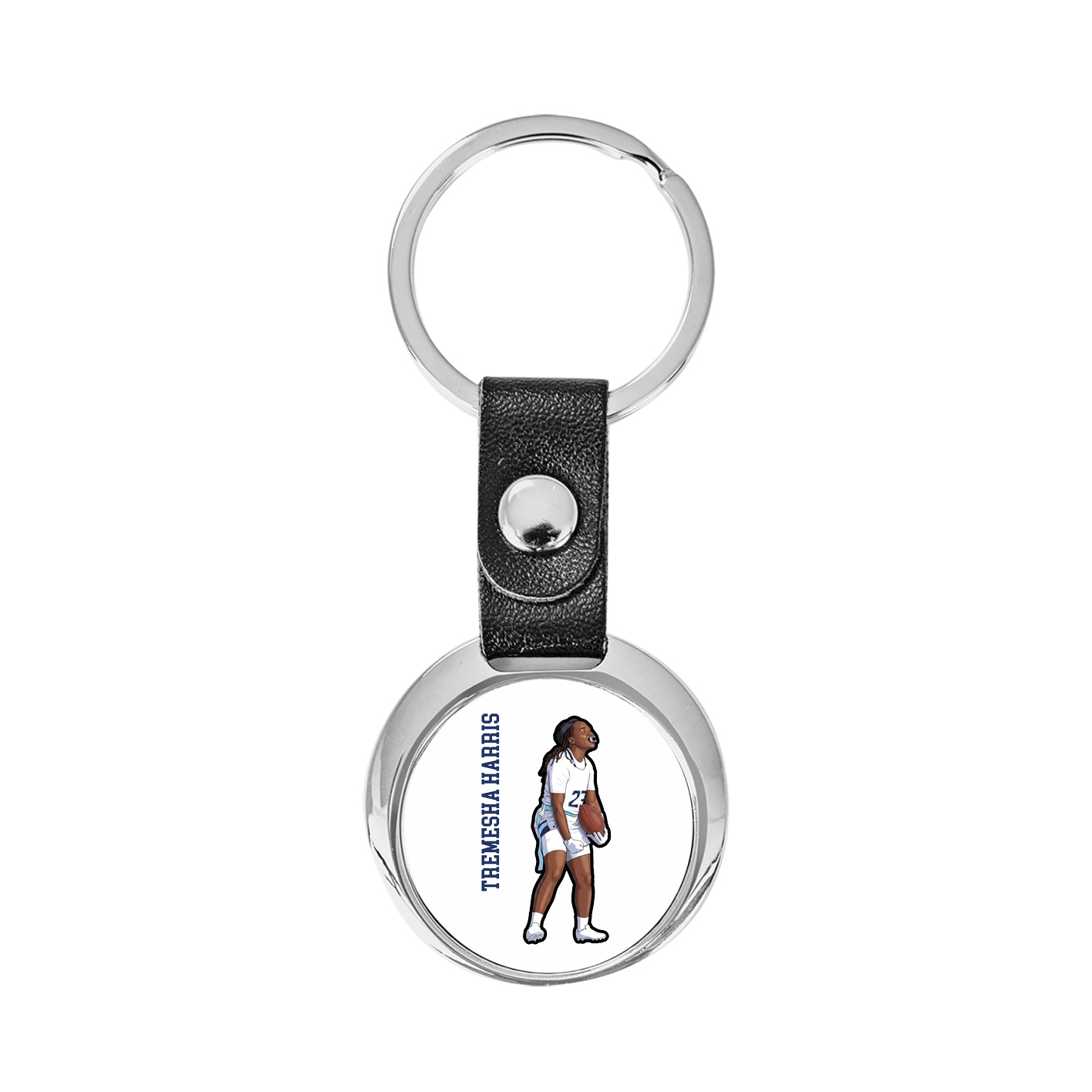 Key Chain — Name Vertical in Classic